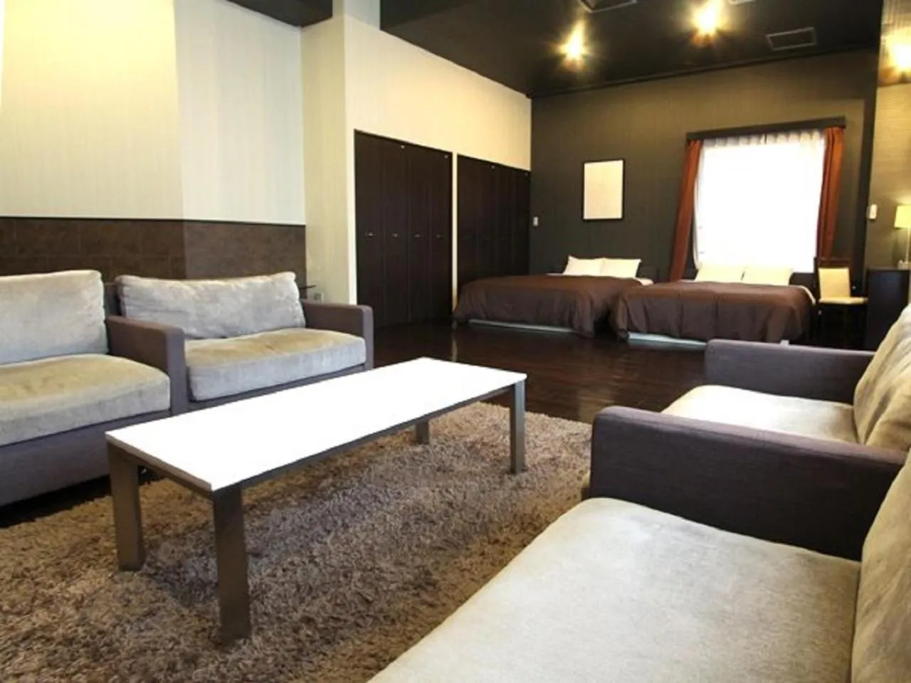 Living room in HOTEL LiVEMAX BUDGET Esaka
