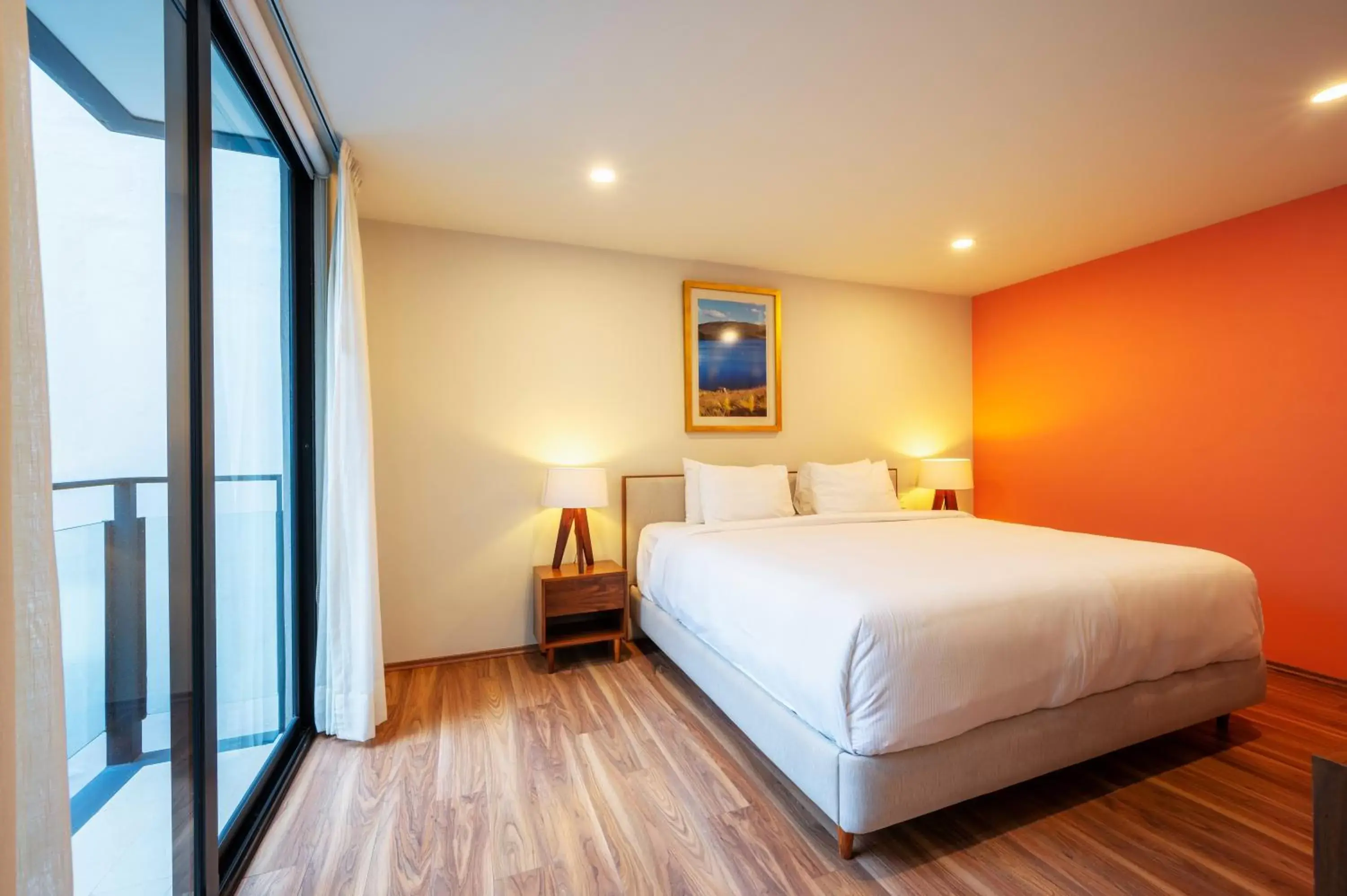 Bedroom, Bed in Capitalia - Apartments - CÉFIRO CINCO