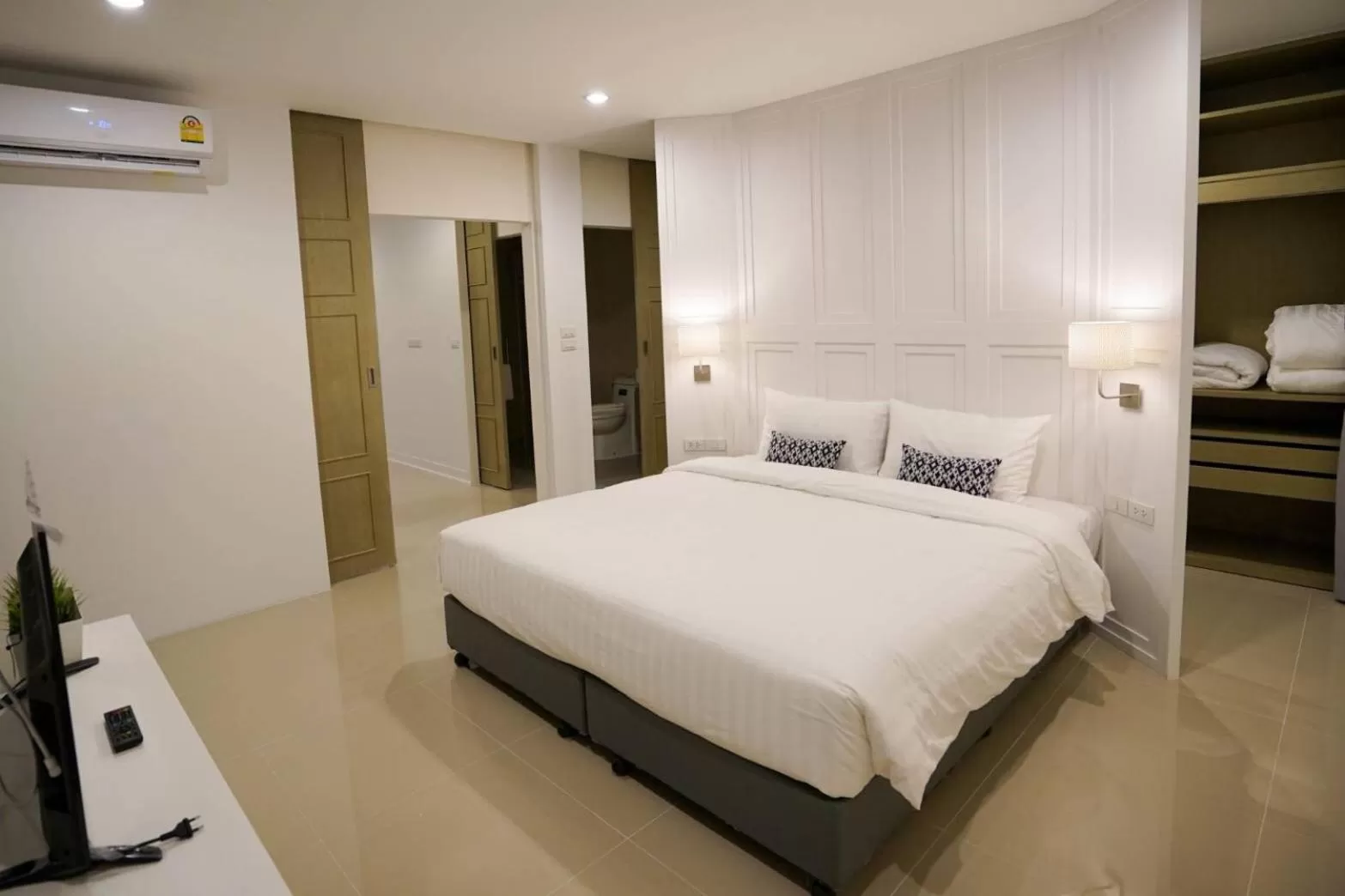 TV and multimedia, Bed in Sleepstation at Pratunam