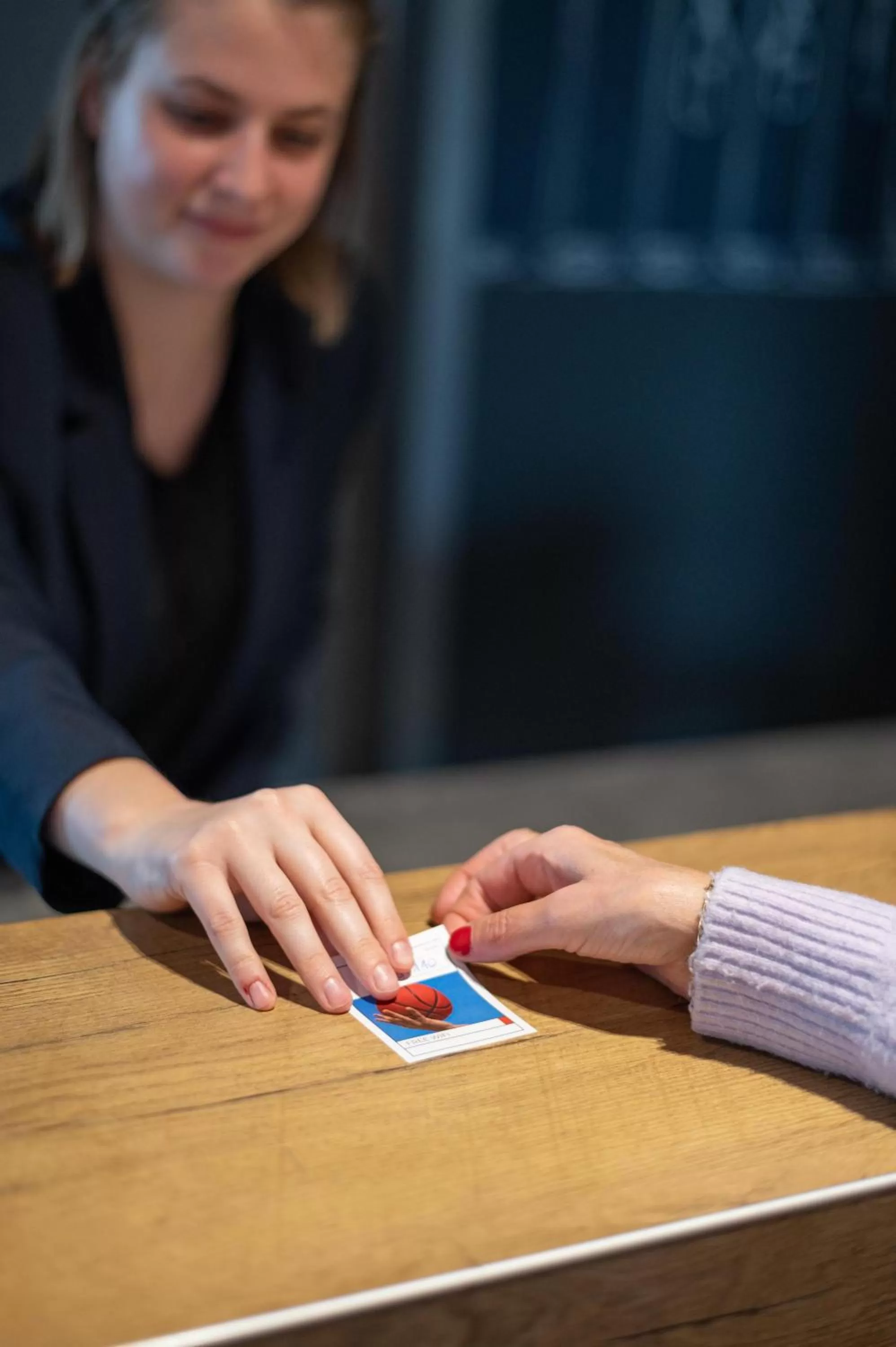 Lobby or reception in ibis budget Oostende Airport