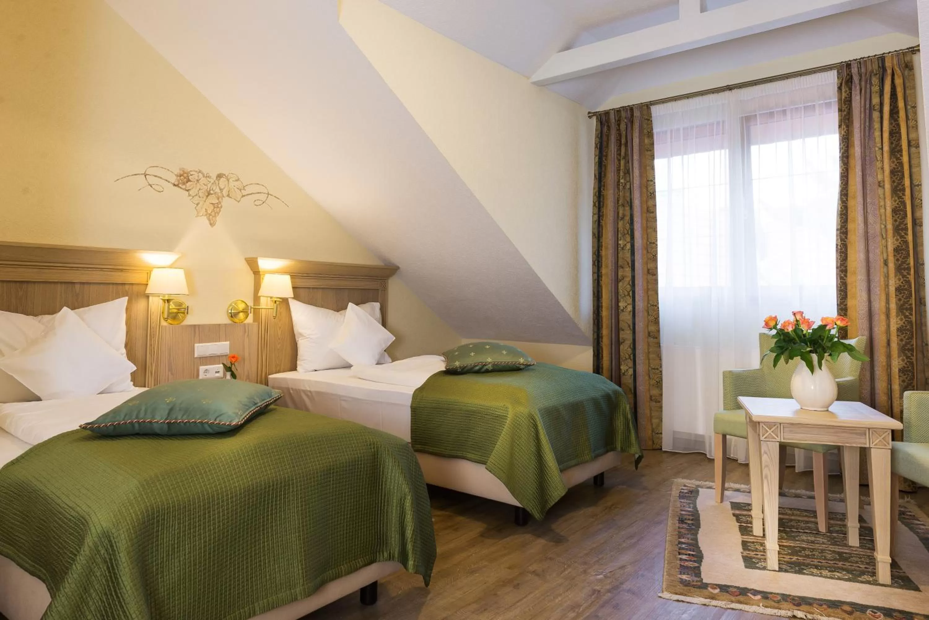 Photo of the whole room, Bed in Hotel Rebstock