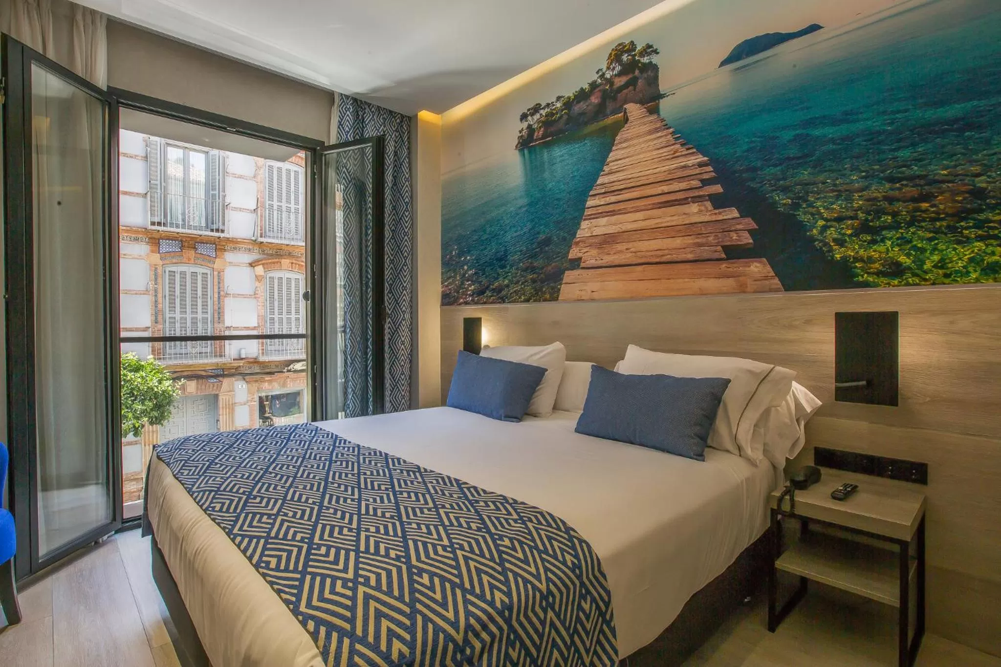 Bedroom, Bed in Hotel Brö-Adults Recommended