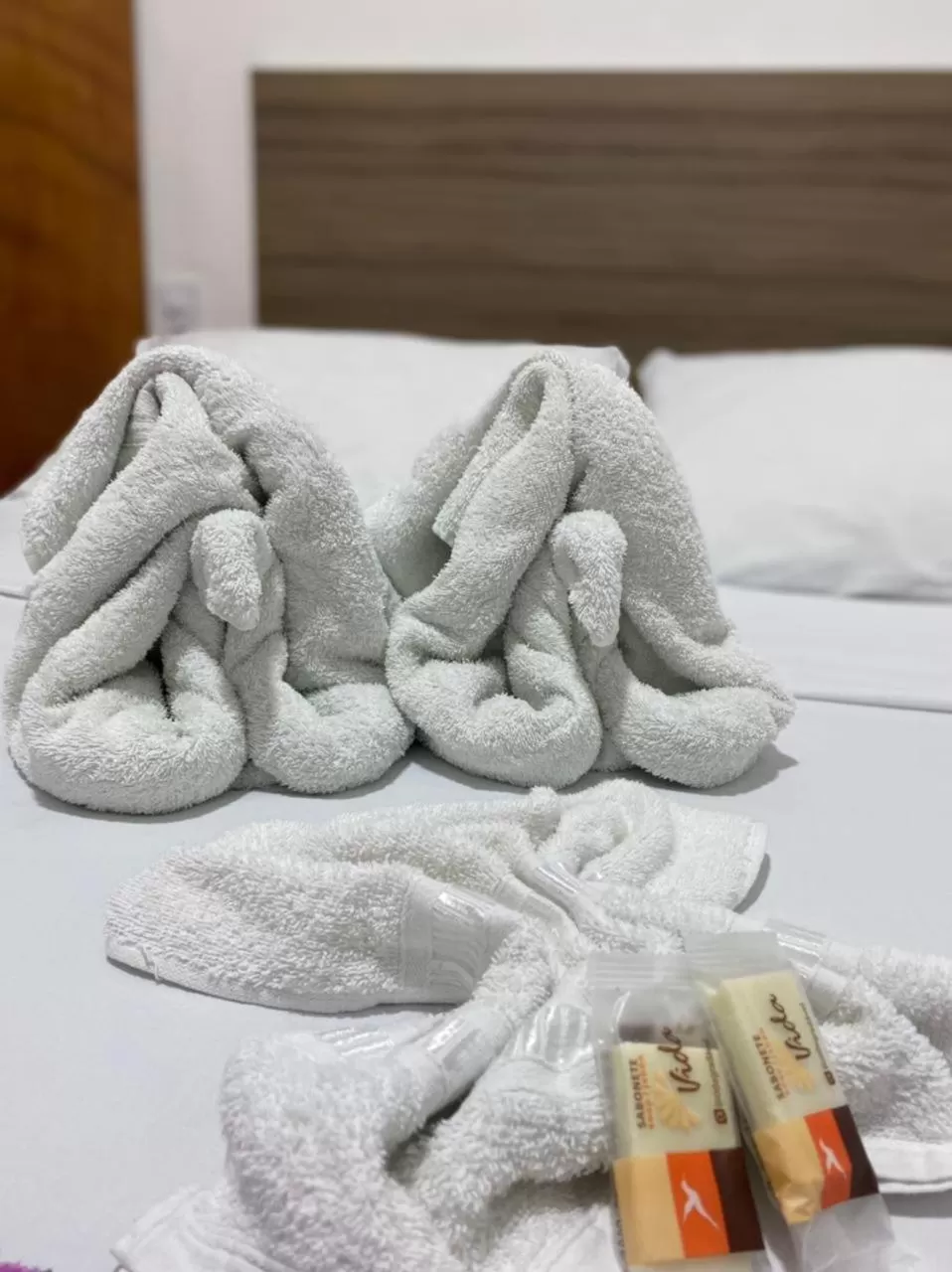 Bed in Pousada Verdes Mares