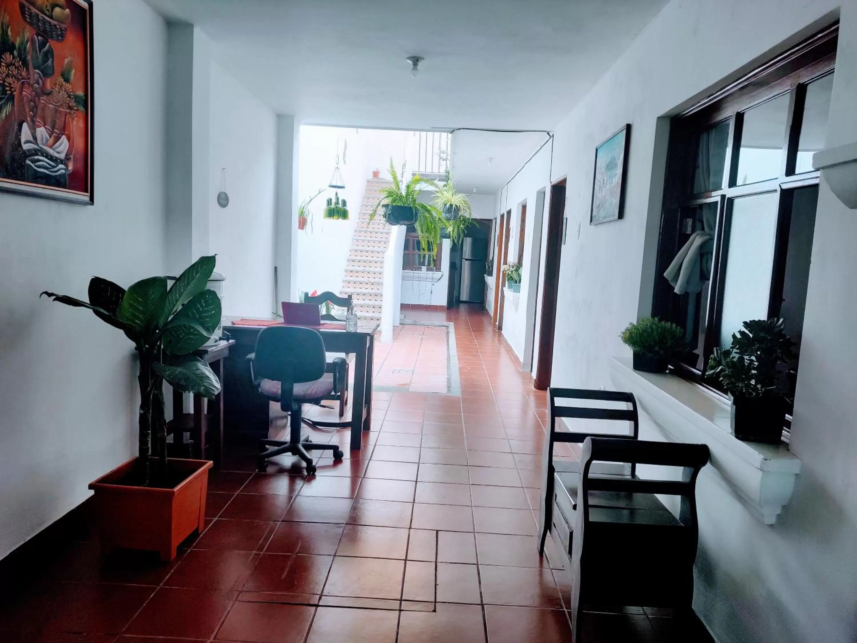 Facade/entrance in Francisco's rest house hotel