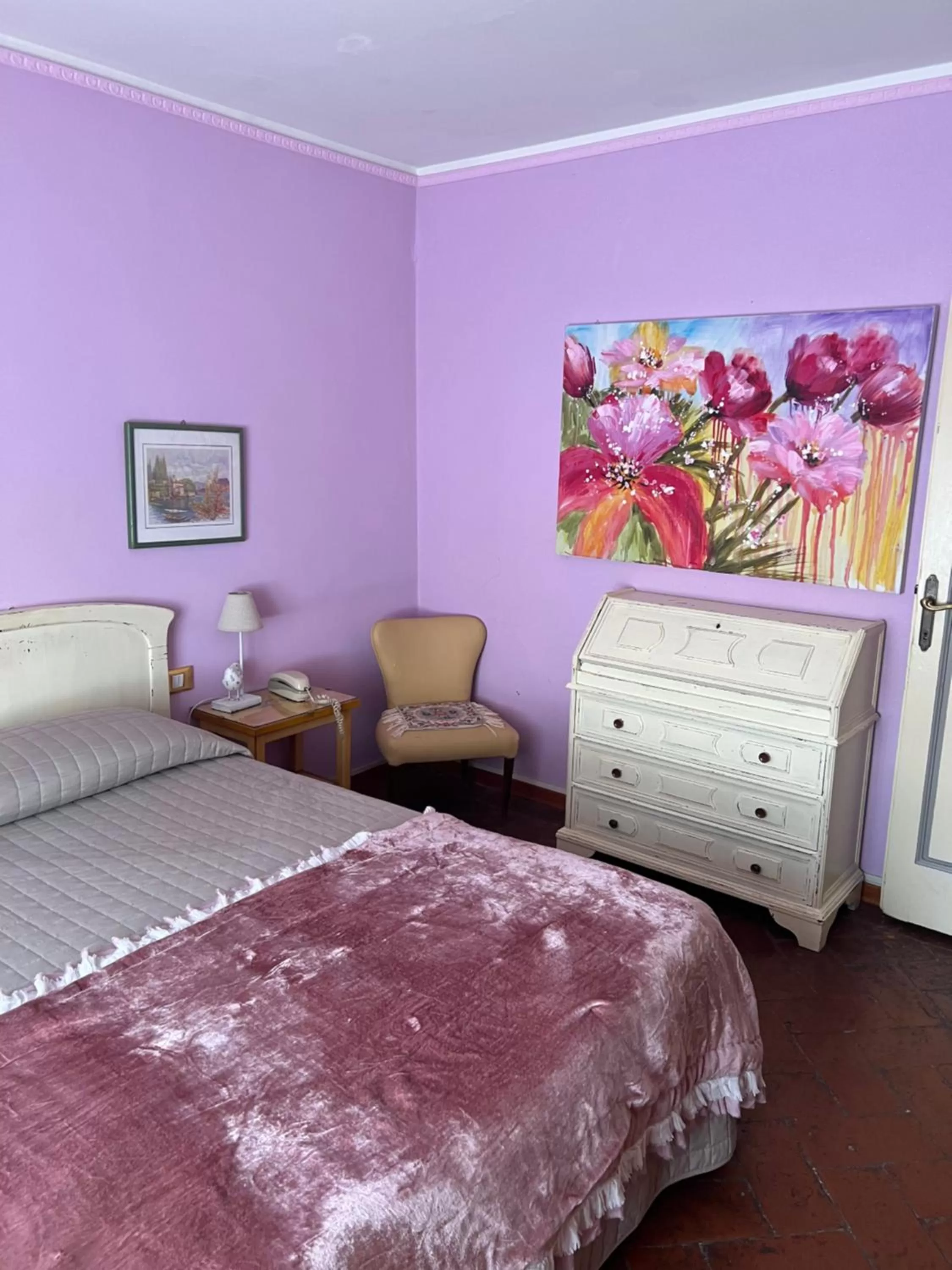 Bed in Hotel Villa Liana