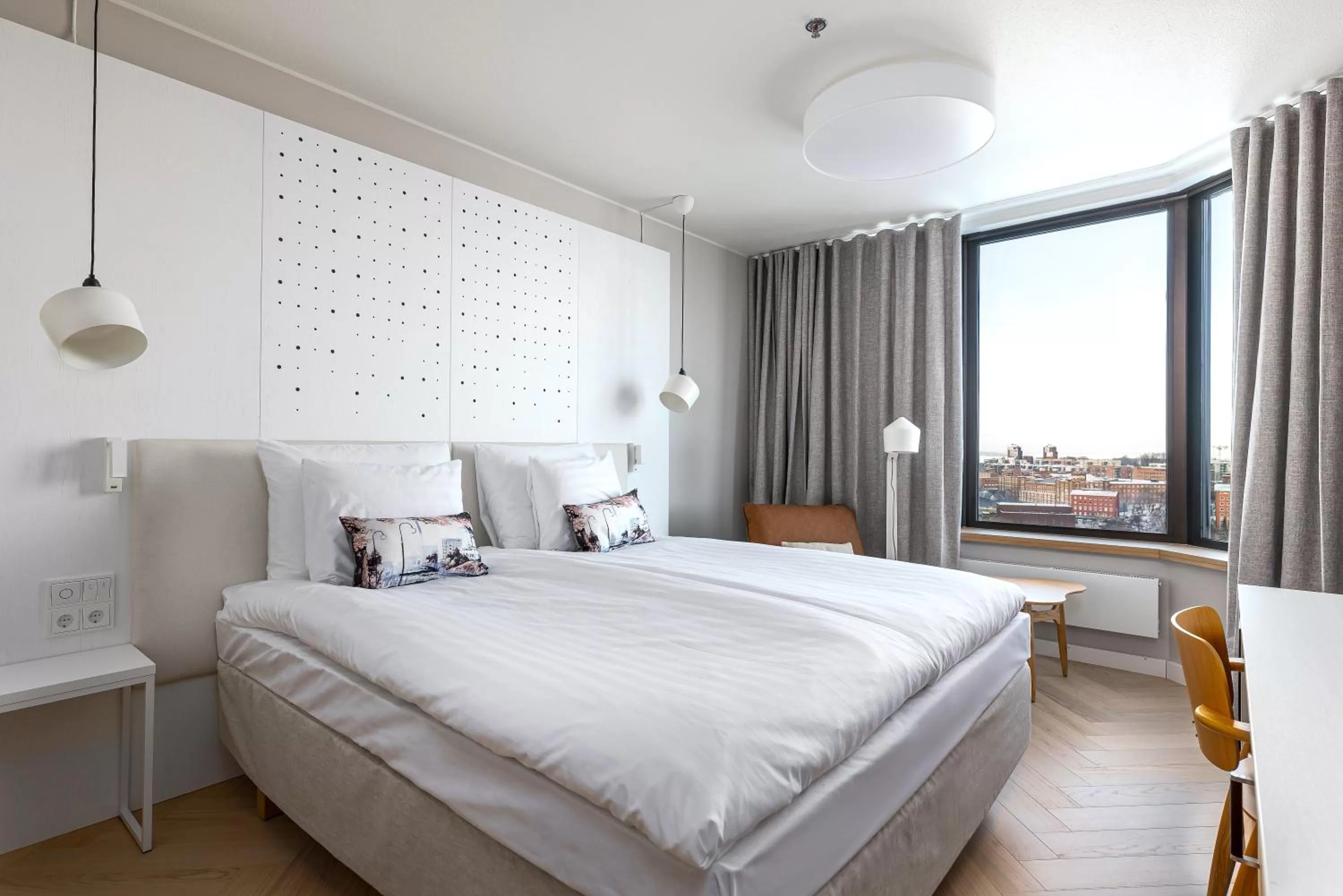 View (from property/room), Bed in Original Sokos Hotel Ilves Tampere