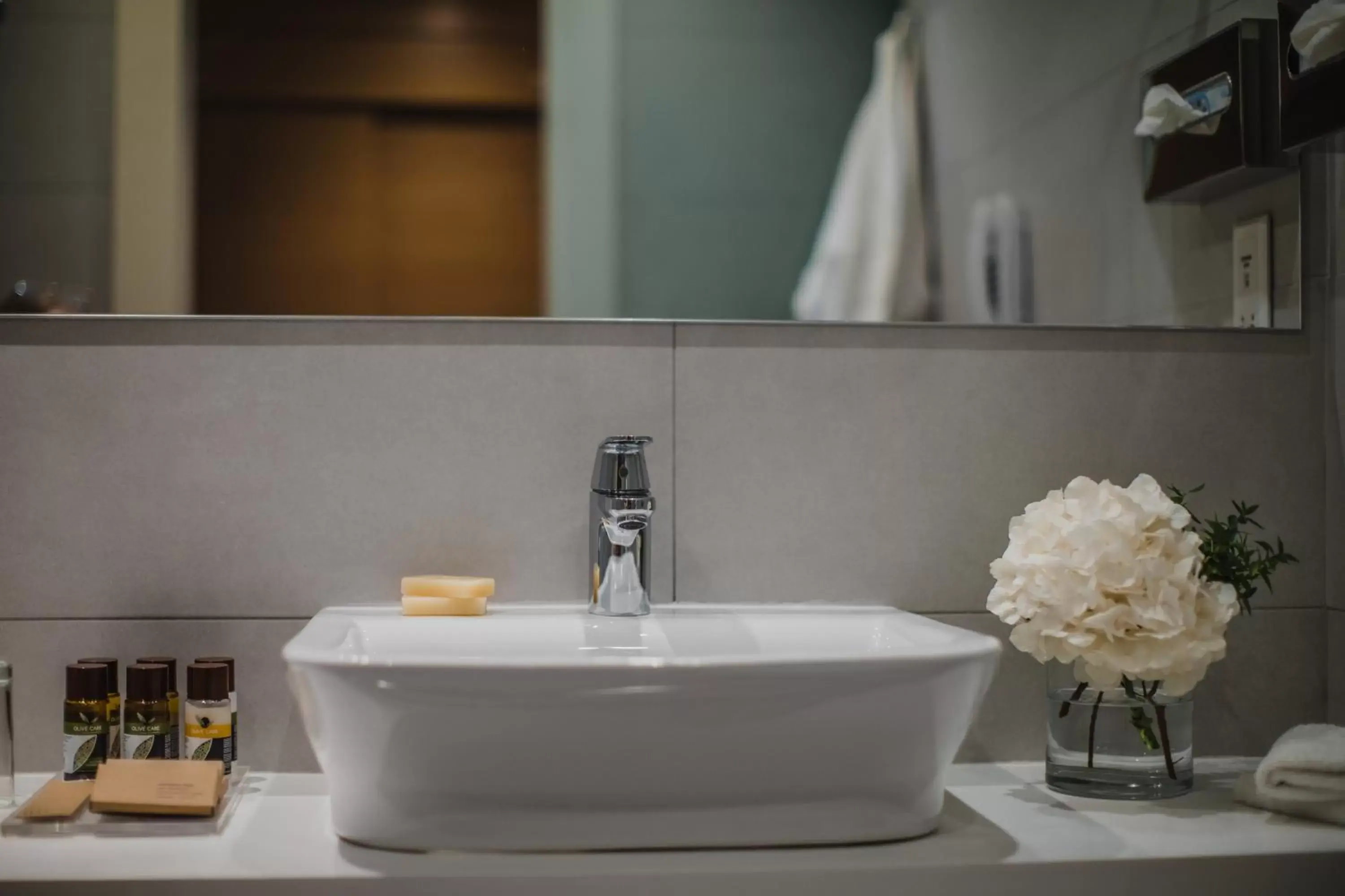 Bathroom in Alion Beach Hotel