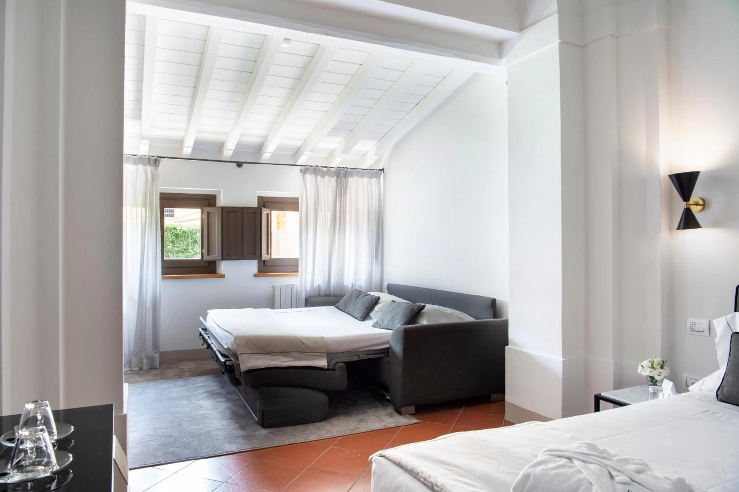 Photo of the whole room, Bed in Horto Convento