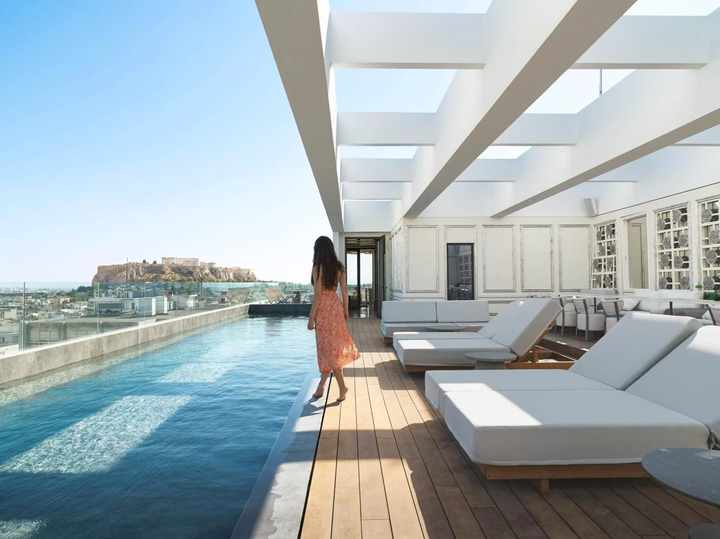Swimming Pool in NYX Esperia Palace Hotel Athens by Leonardo Hotels