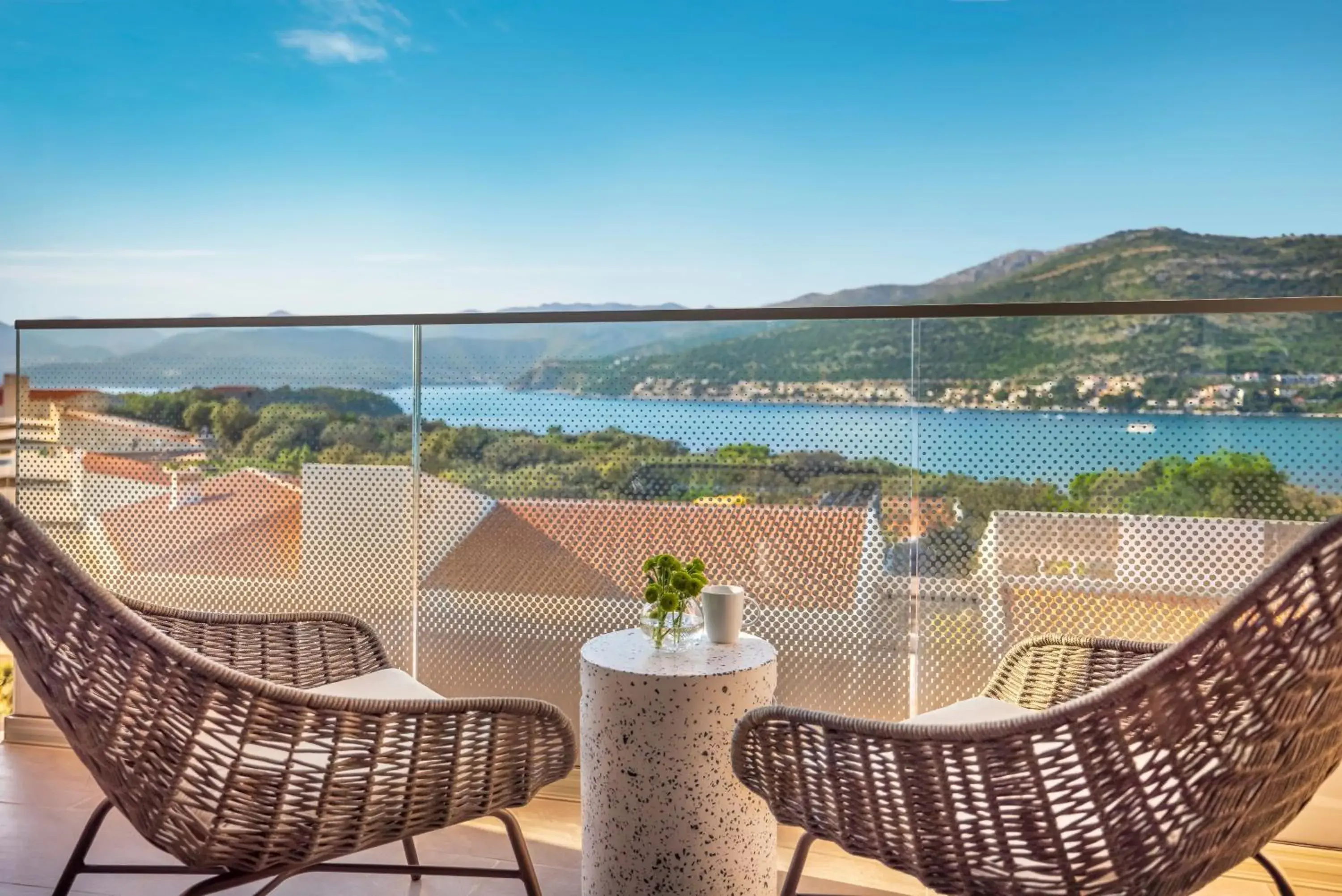 View (from property/room), Balcony/Terrace in Tirena Sunny Hotel by Valamar