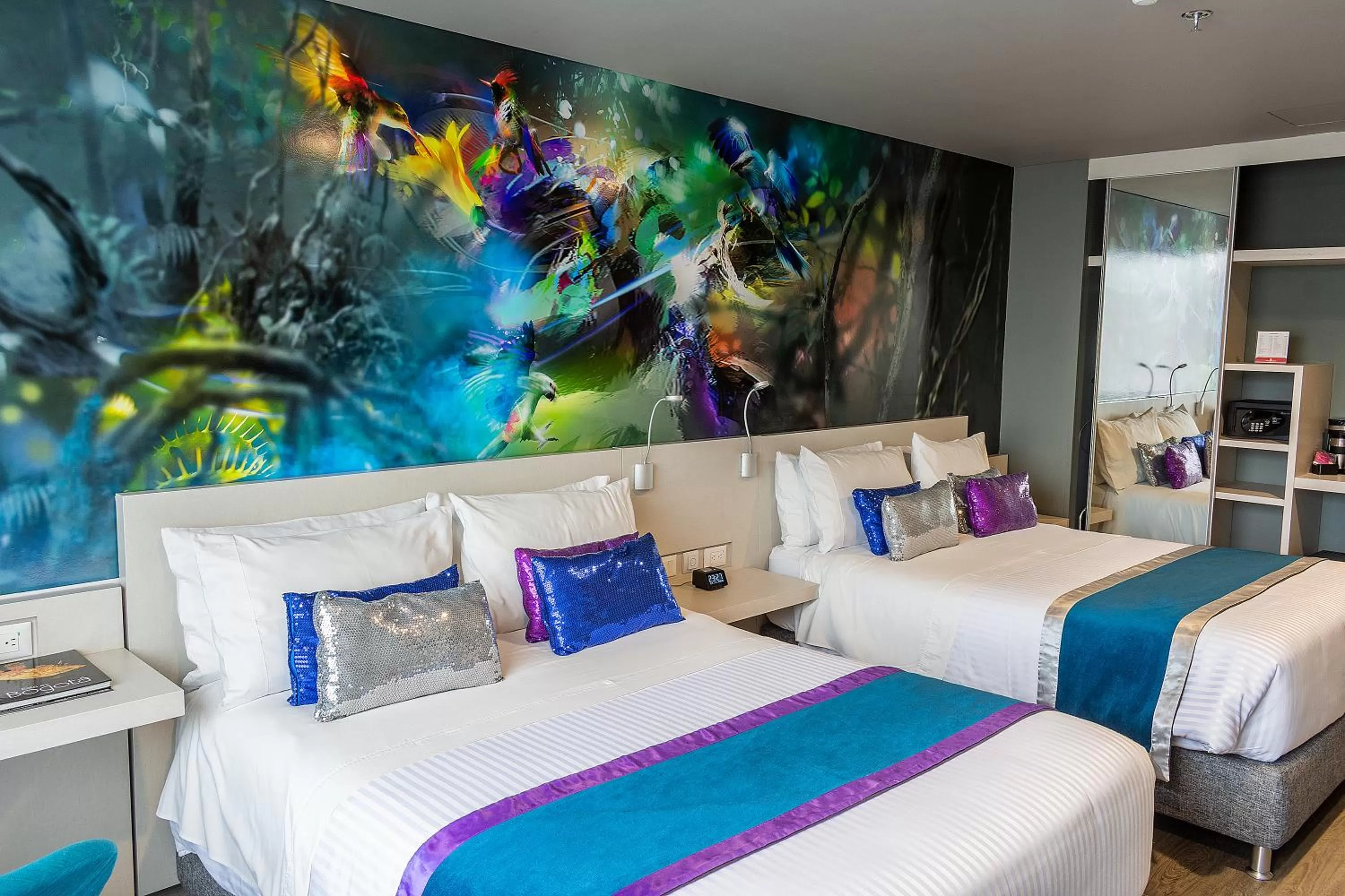 View (from property/room), Bed in Hotel Black Tower Premium