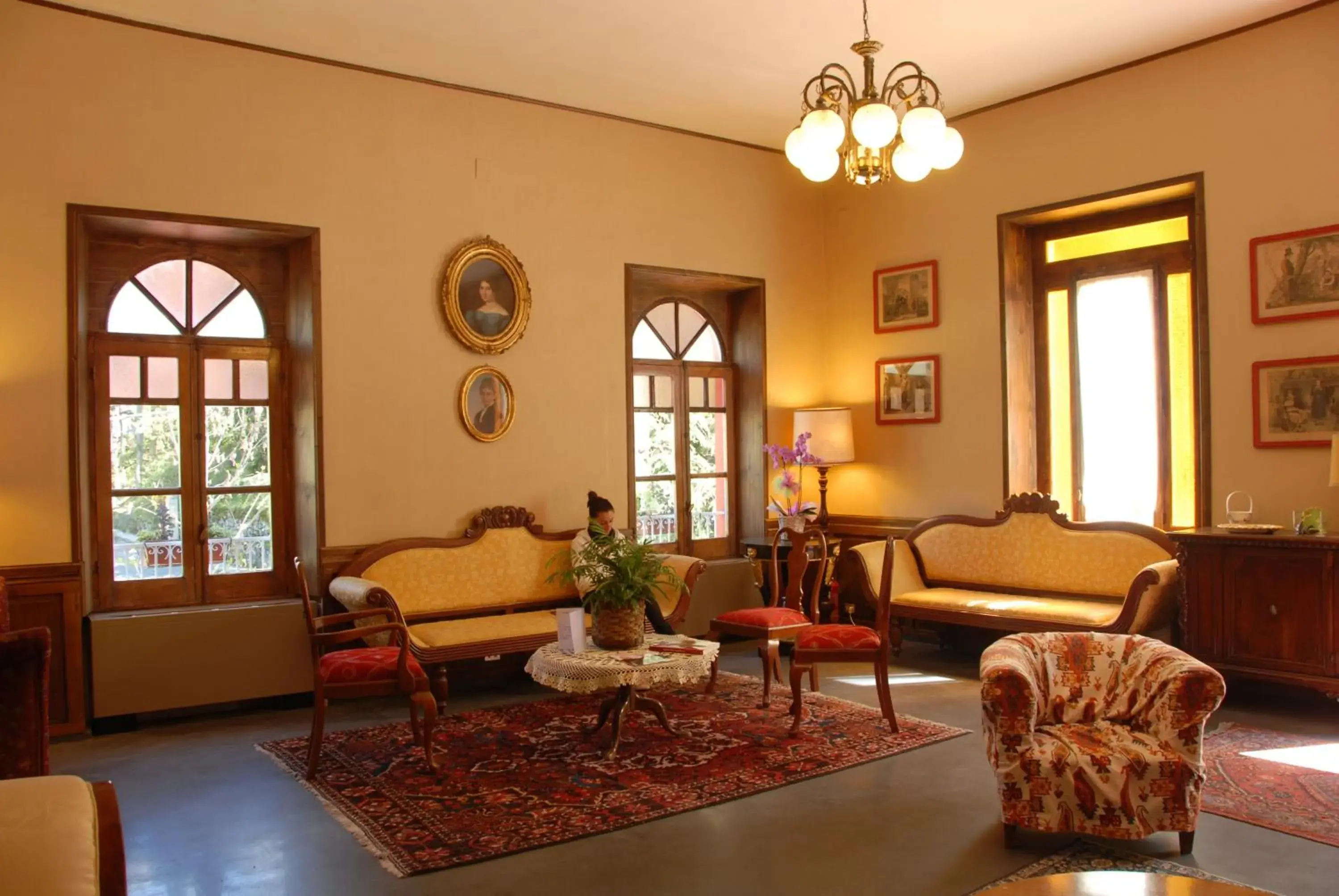 Lounge or bar, Seating Area in Hotel Roma