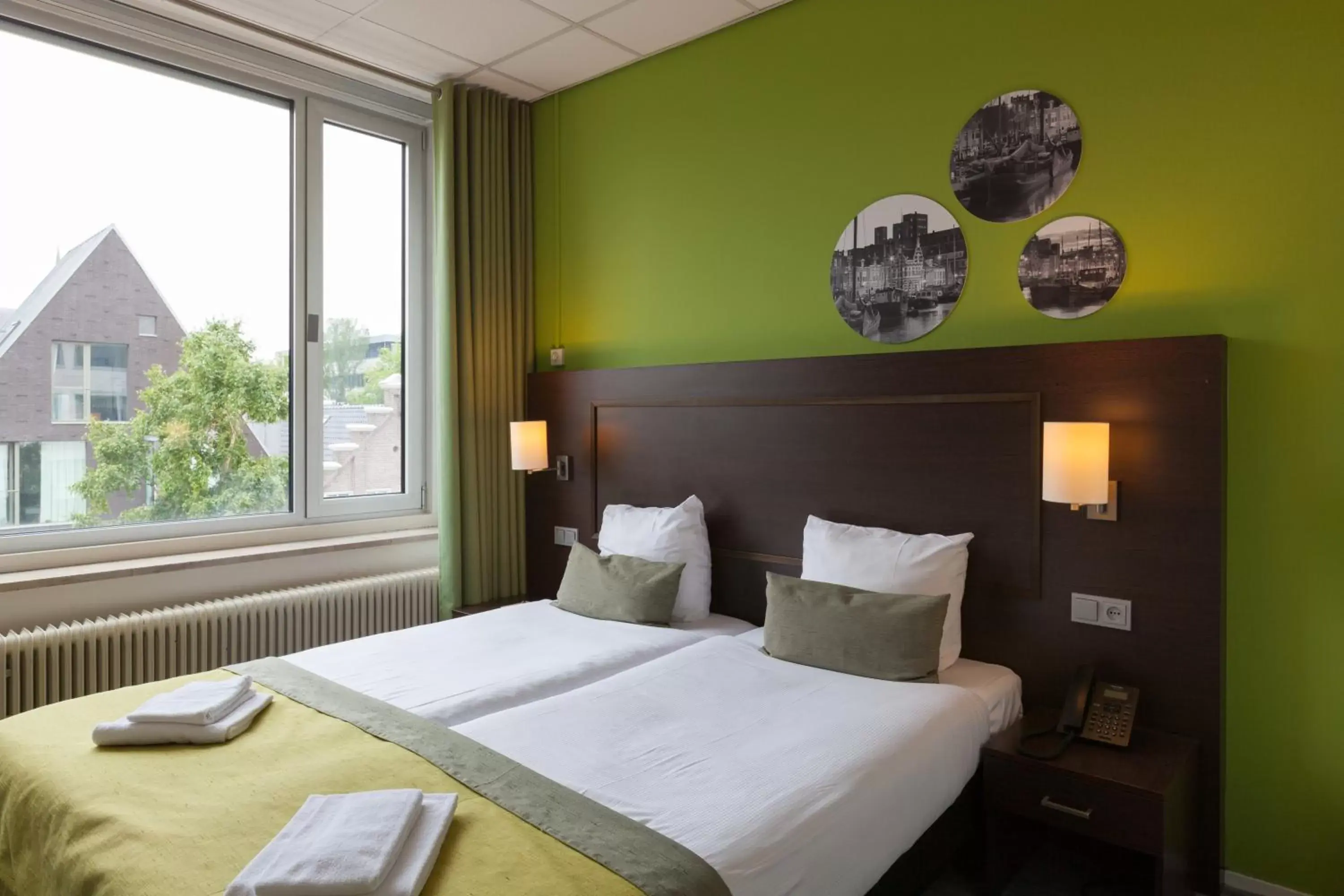 Bed in Flonk Hotel Groningen Centre, BW Signature Collection voorheen Best Western Hotel Groningen Centre