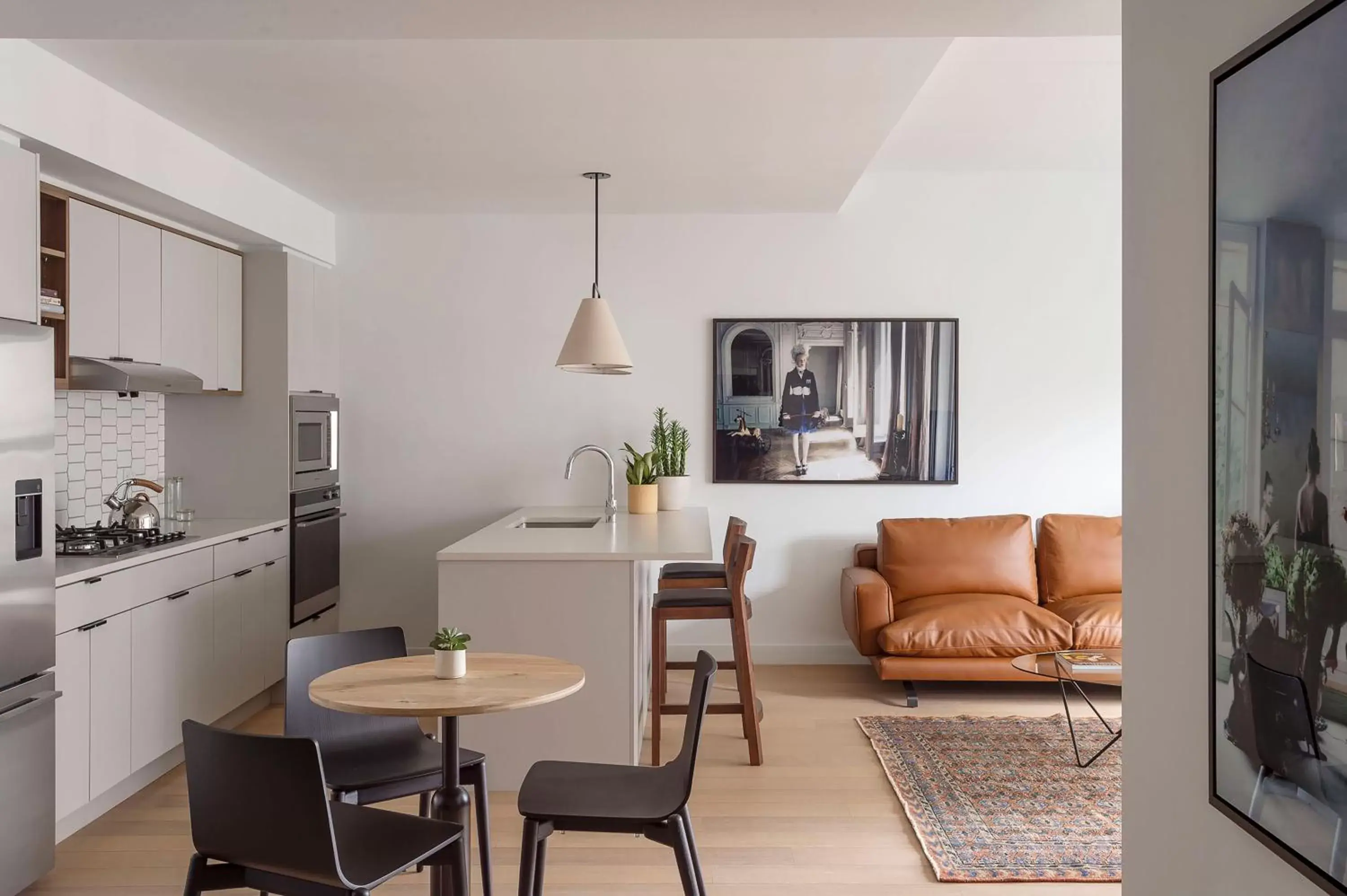 Kitchen or kitchenette, Seating Area in ROOST East Market