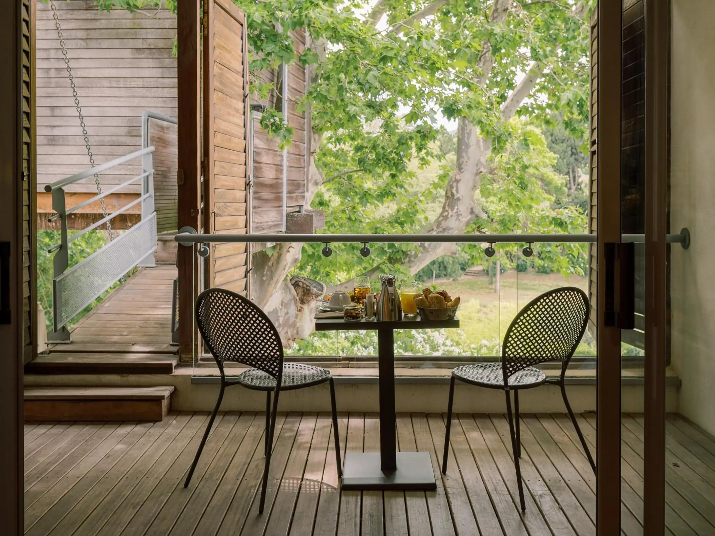 Balcony/Terrace in Hôtel de l'Image