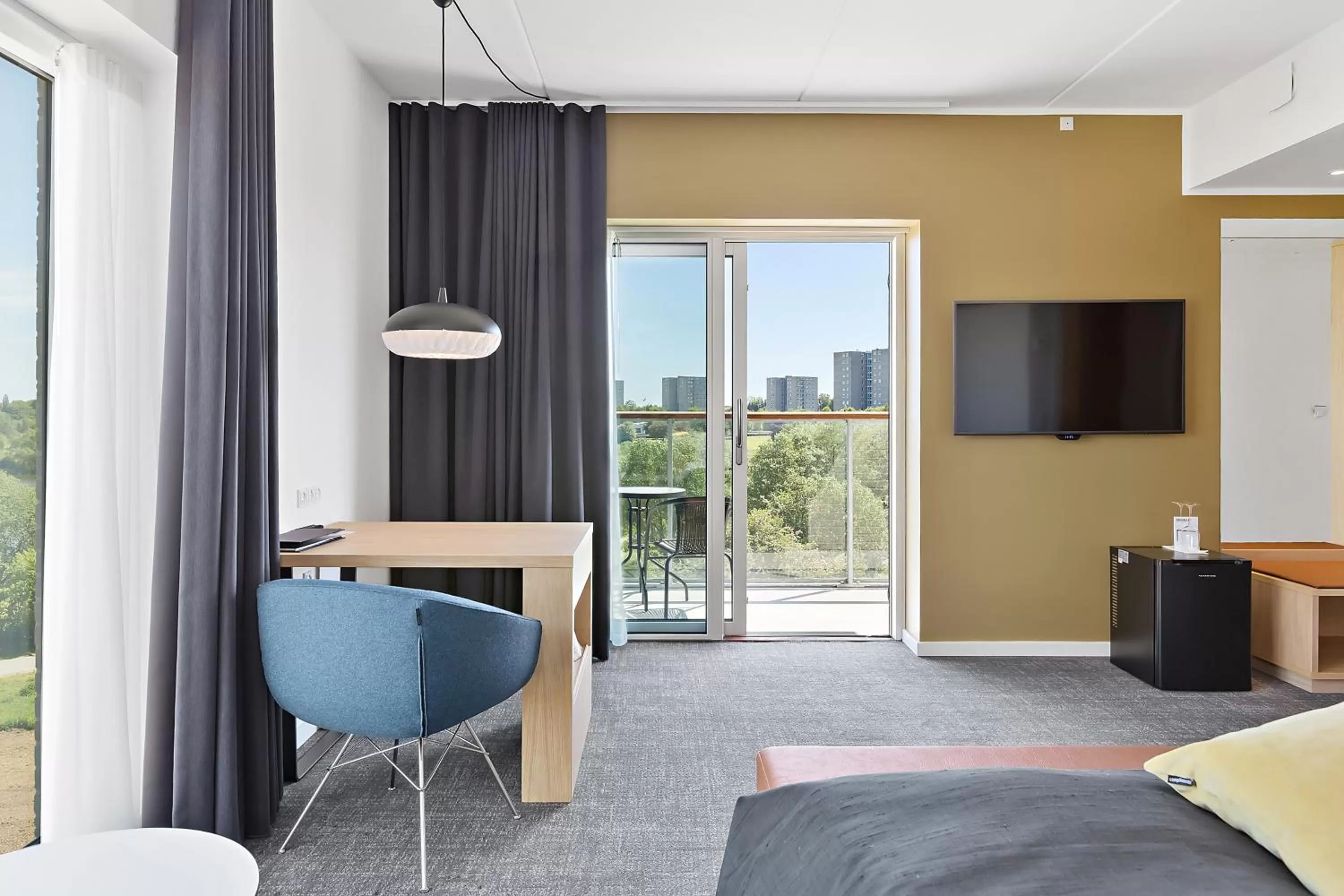 View (from property/room), Bed in Best Western Plus Hotel Fredericia