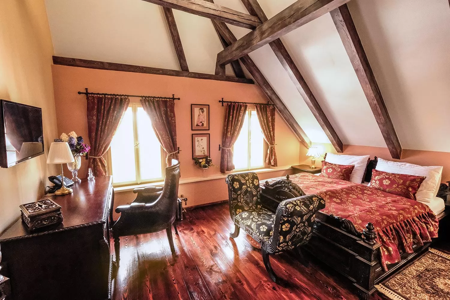 Bedroom, Bed in Hotel Ebersbach