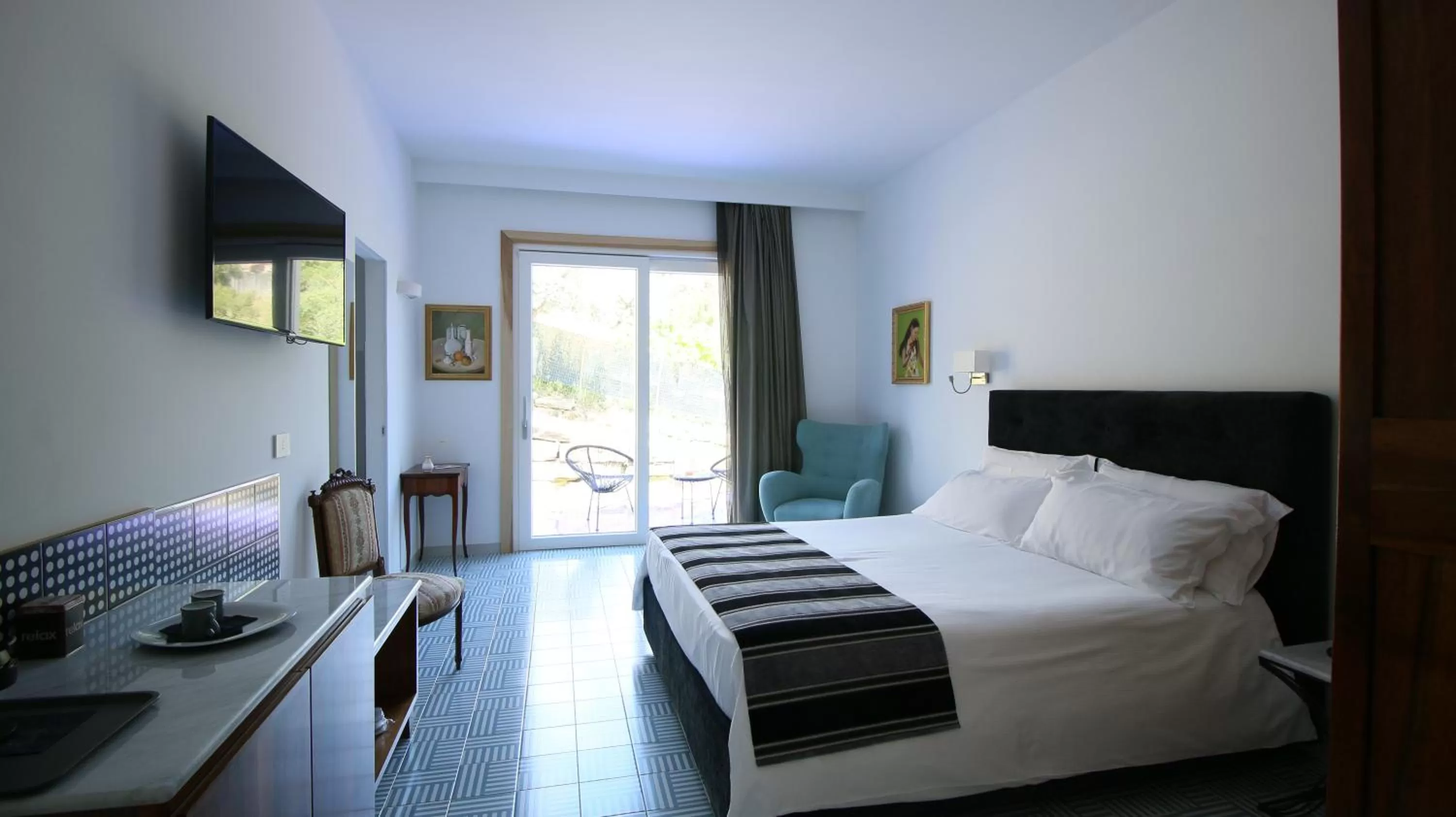 Bed in HOTEL MYRTUS