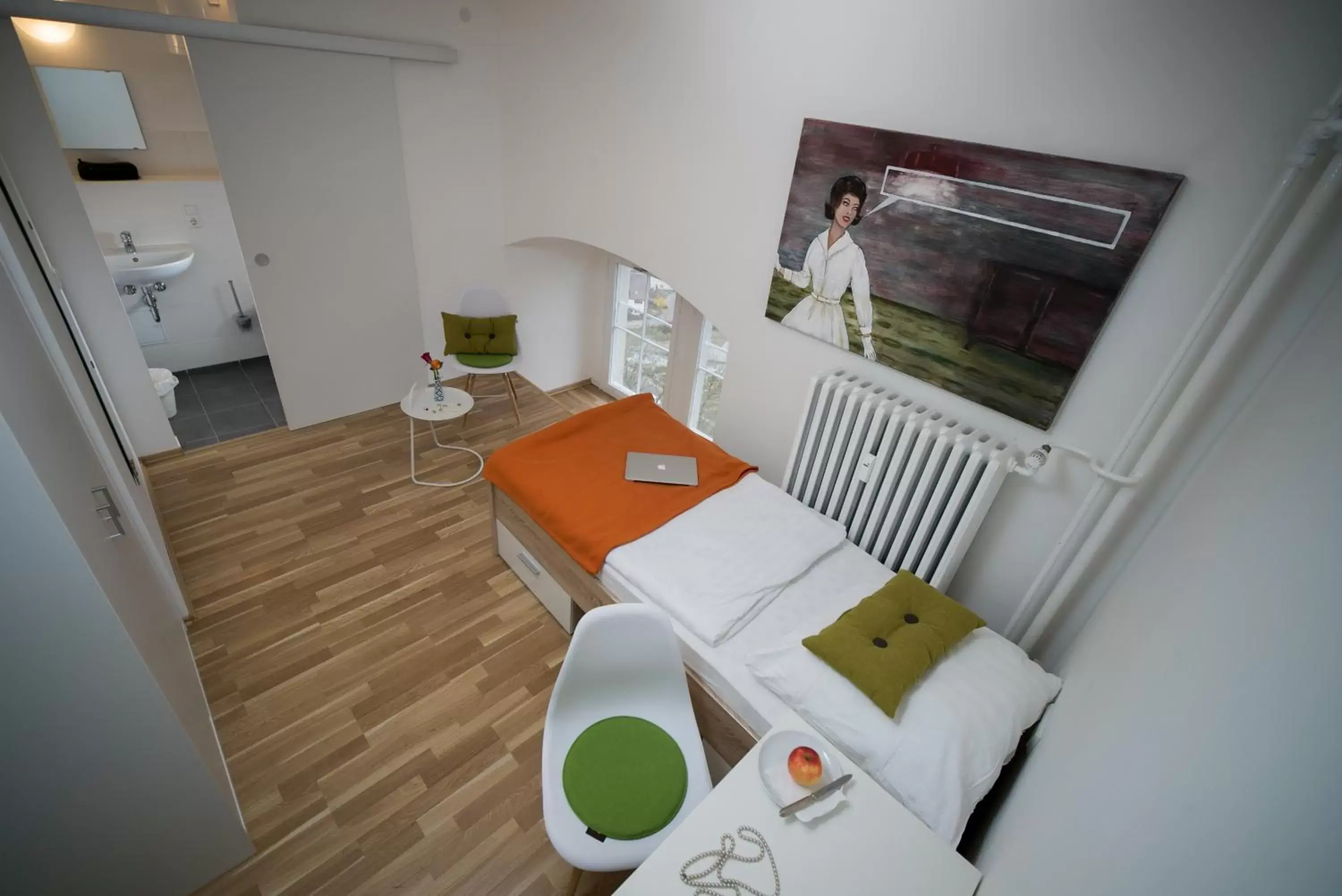 Standard Single Room - single occupancy in BioHotel Schloss Kirchberg Standard Single Room - single occupancy in BioHotel Schloss Kirchberg