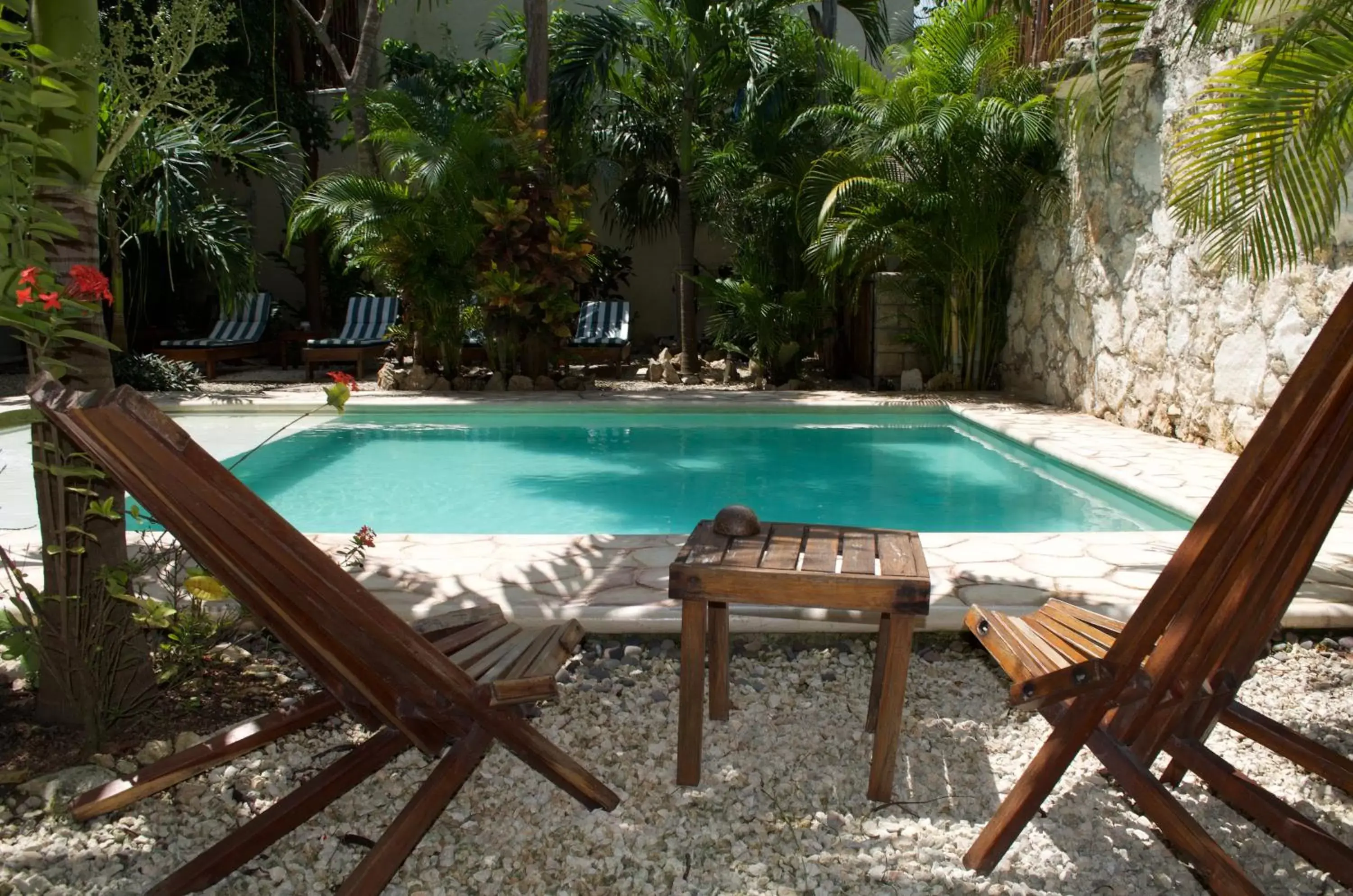 Patio, Swimming Pool in Aldea San Lam - Oasis Of Tulum