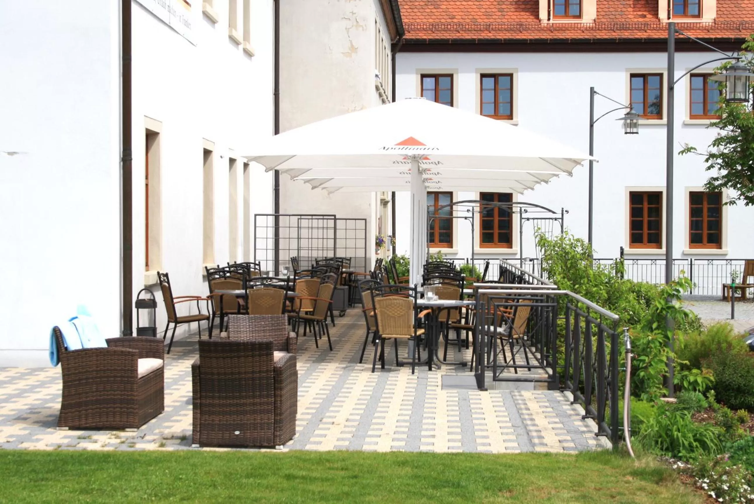 Balcony/Terrace in Landhotel Geiselwind
