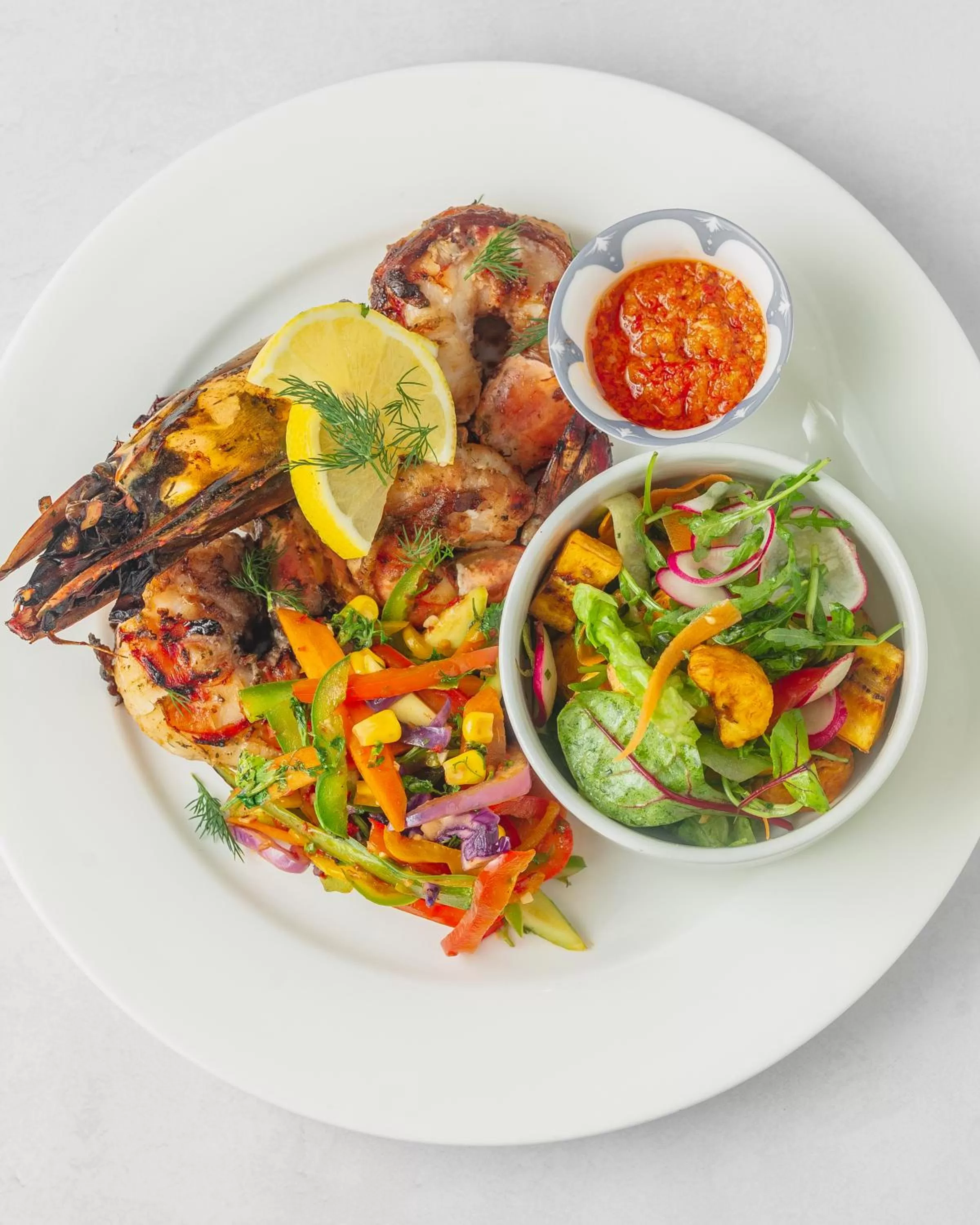 Lunch in The White Orchid Hotel