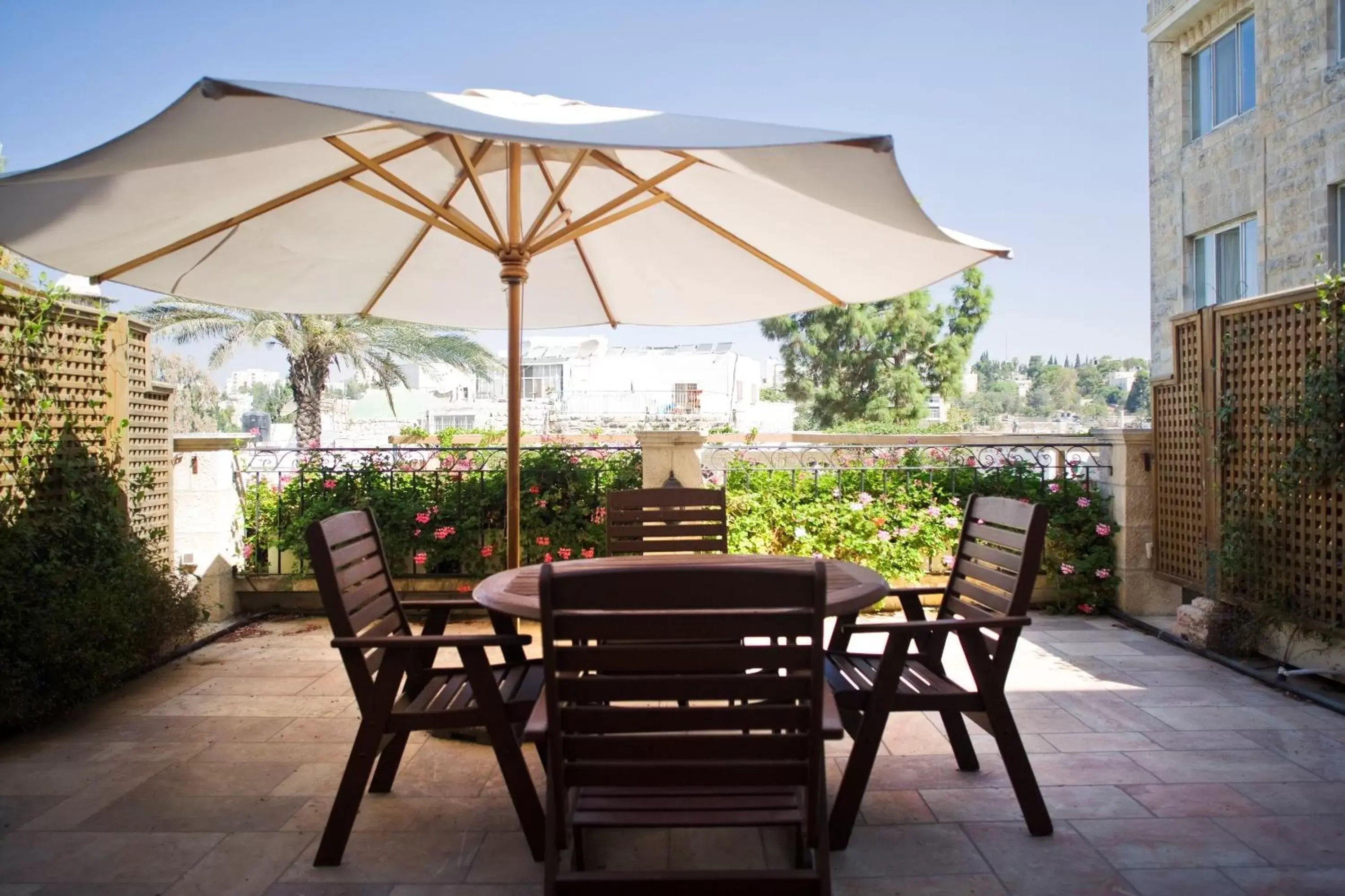 Patio in The American Colony Hotel - Small Luxury Hotels of the World