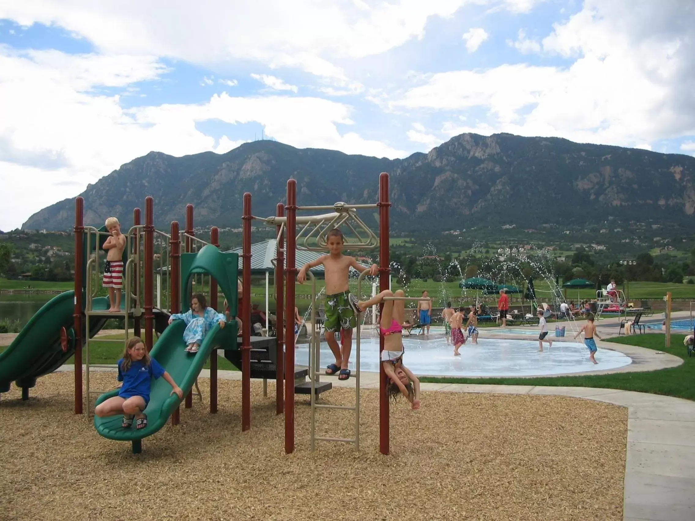 Children play ground in Cheyenne Mountain Resort, a Dolce by Wyndham