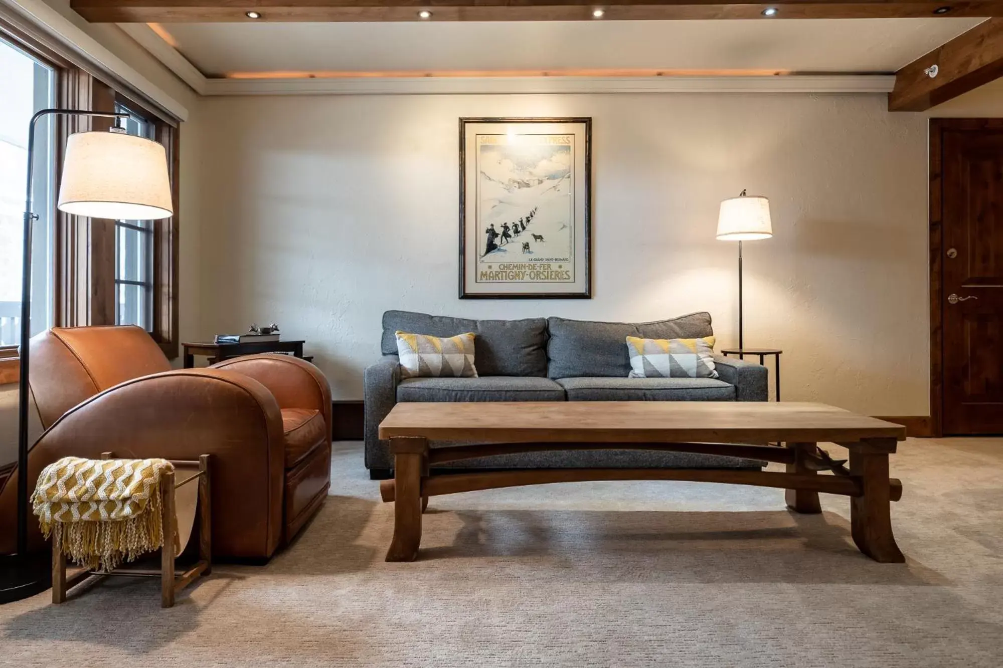 Living room, Seating Area in Lodge at Vail Condominiums