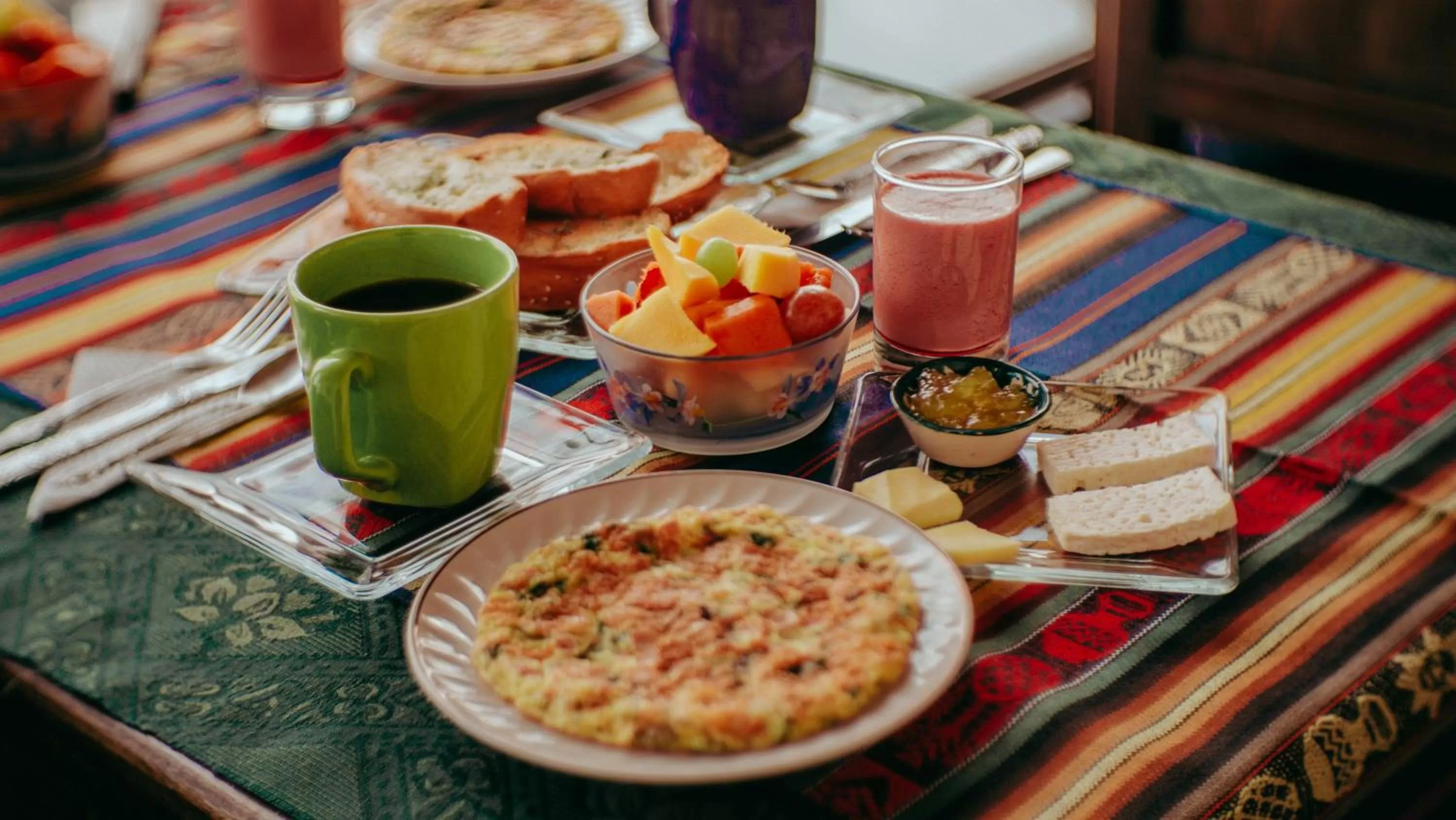 Breakfast in Hotel Casa Alquimia