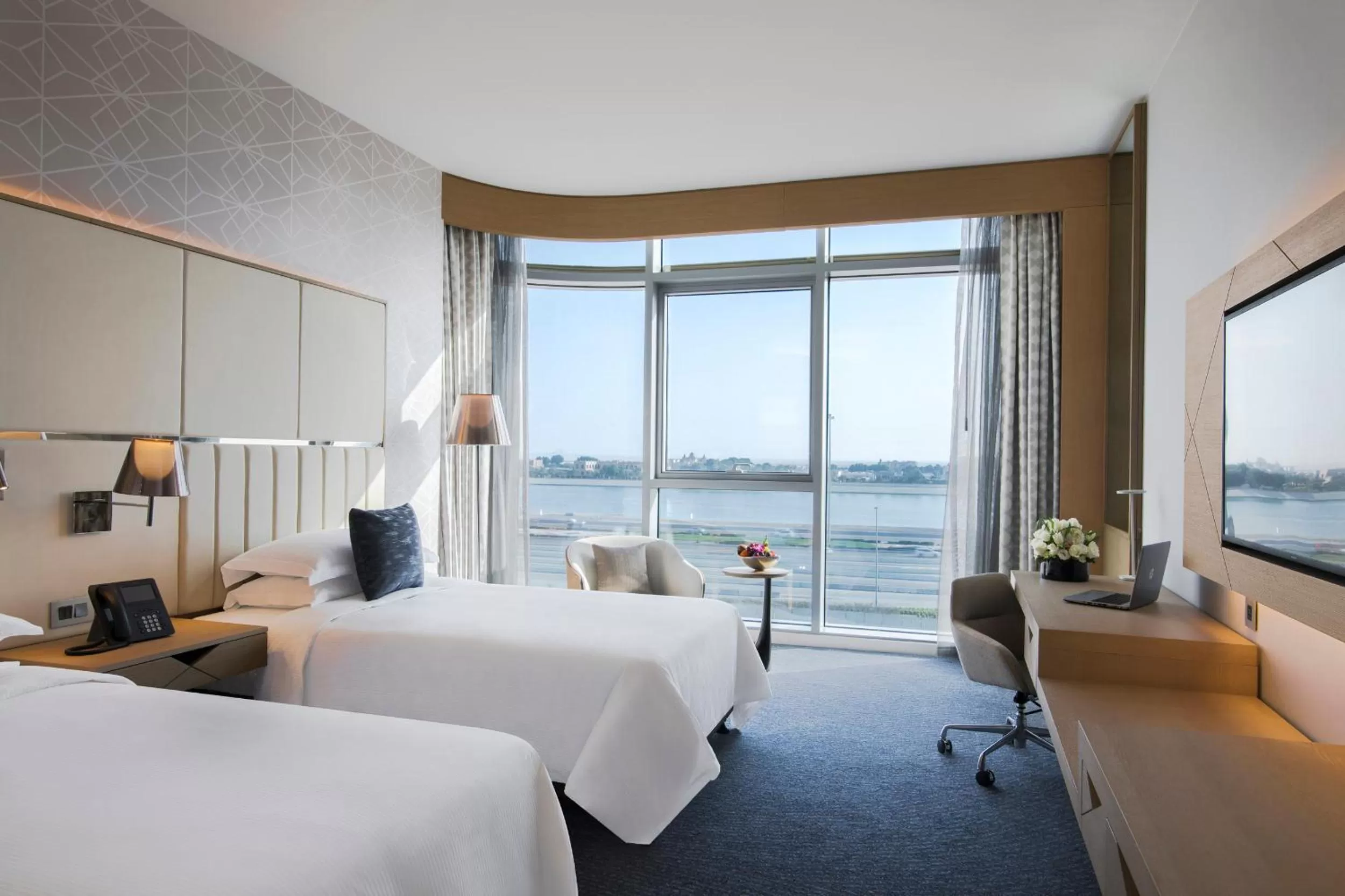 Bedroom, Bed in Pearl Rotana Capital Centre