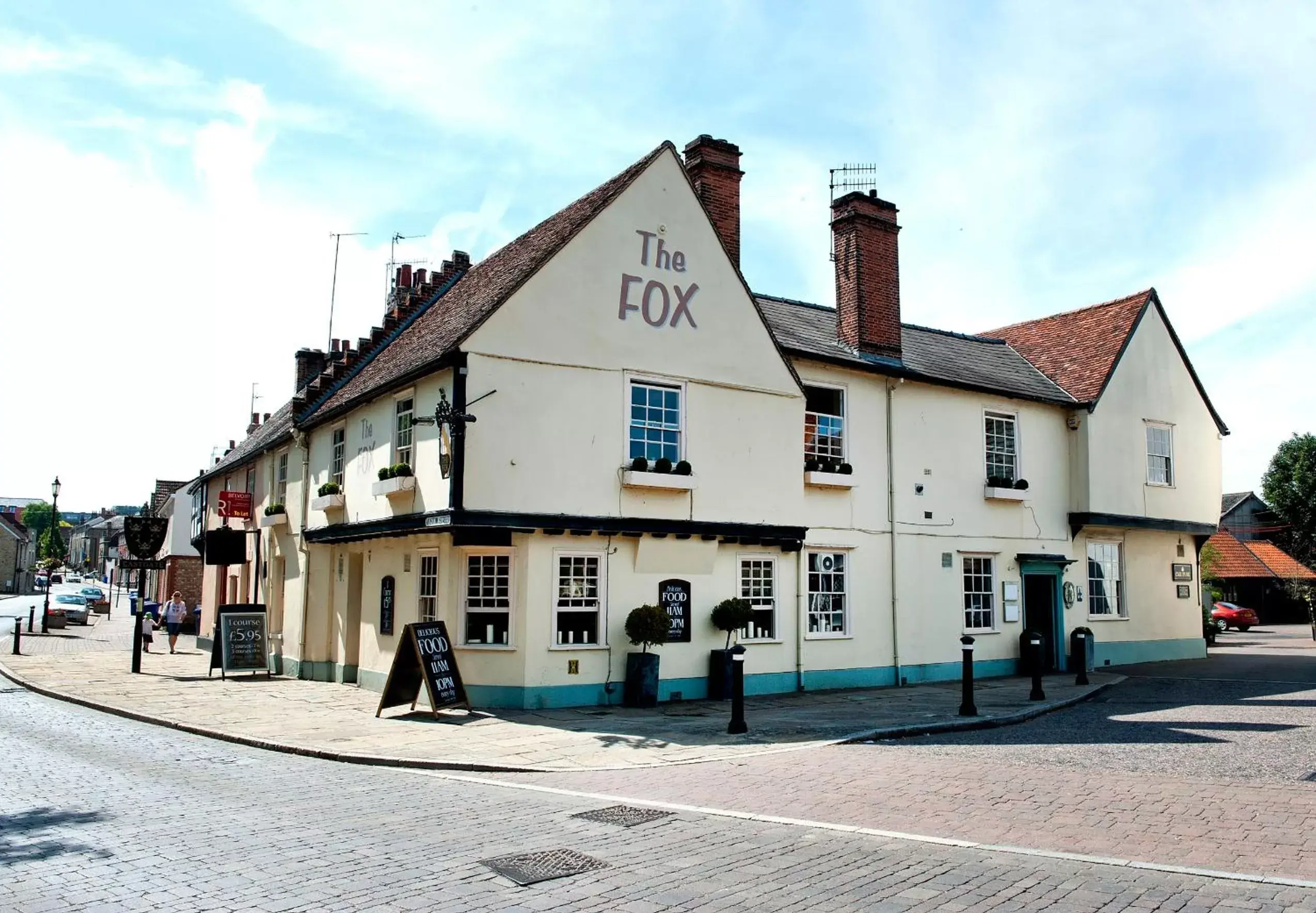 Facade/entrance, Property Building in The Fox by Greene King Inns