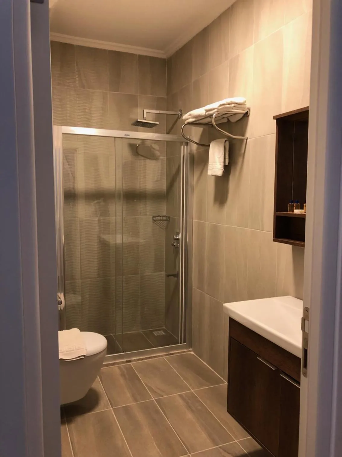 Shower in Joy Suites