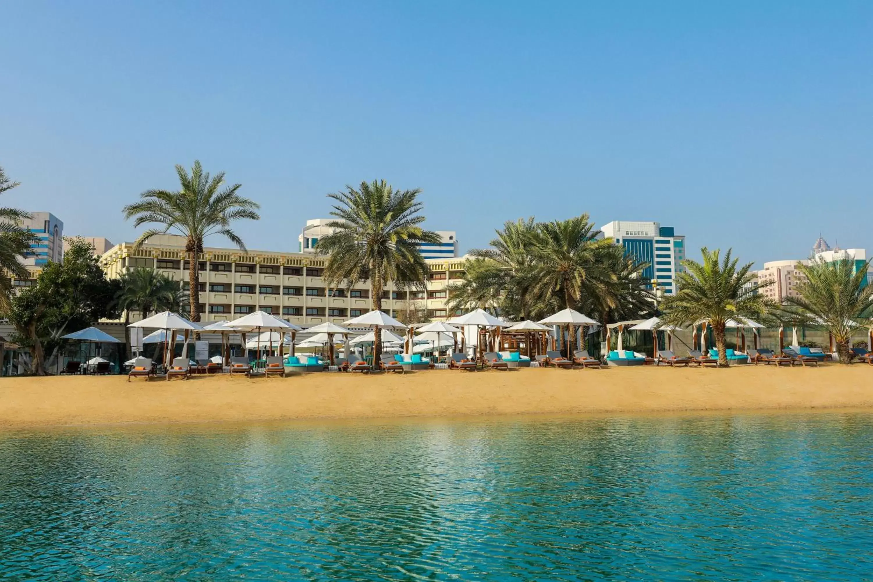 Beach, Property Building in Le Meridien Abu Dhabi