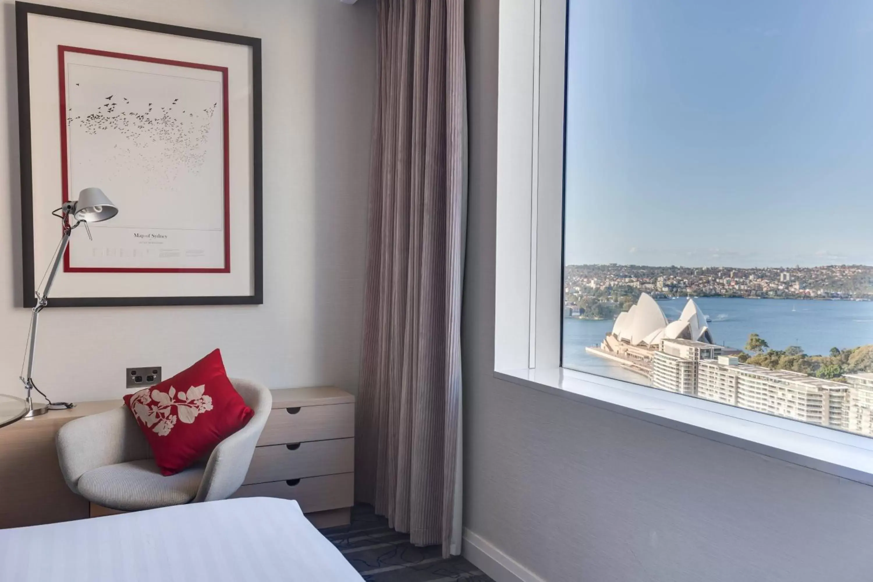 Photo of the whole room in Sydney Harbour Marriott Hotel at Circular Quay