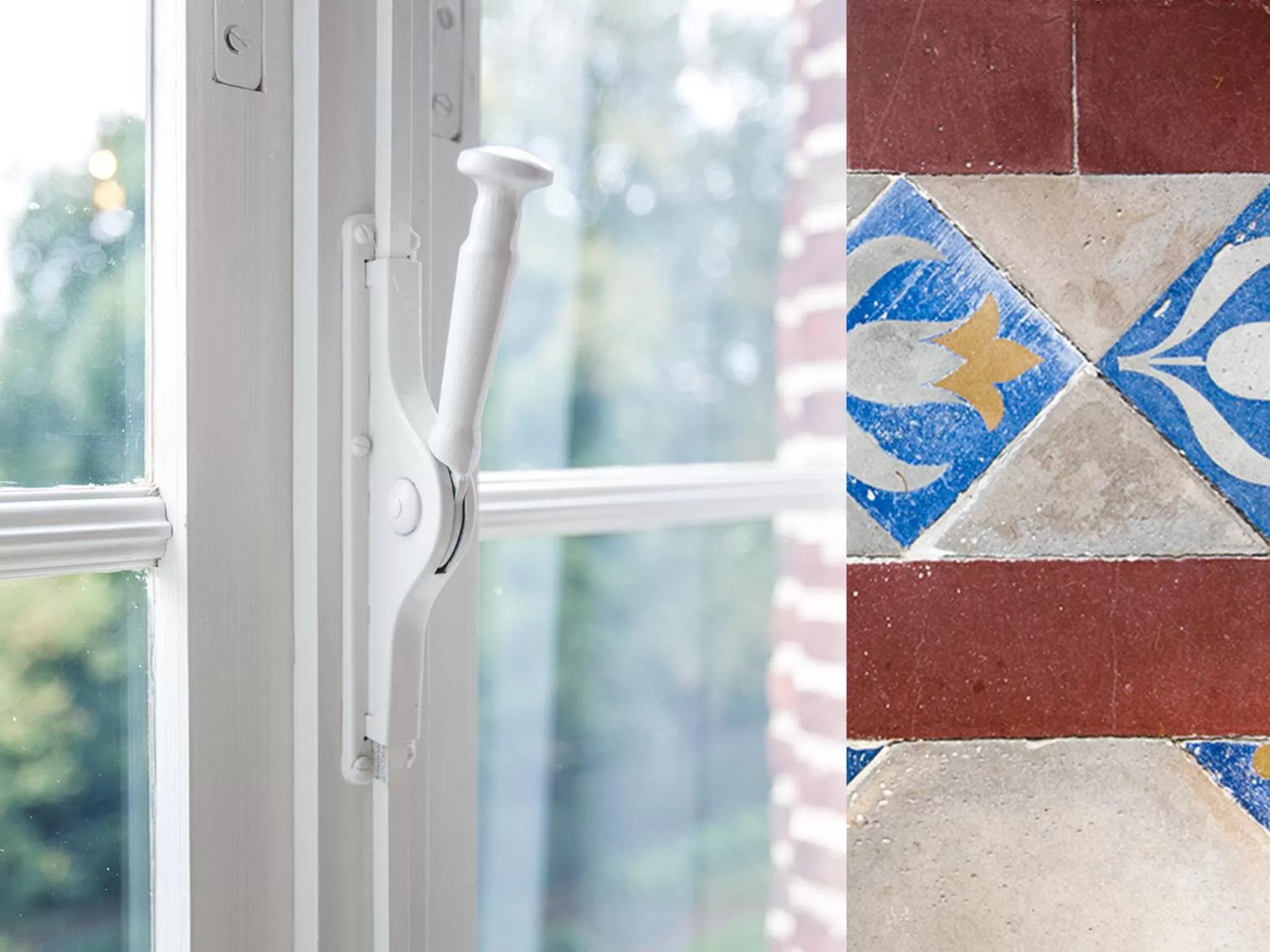 Decorative detail in B&B Pastorie Balegem