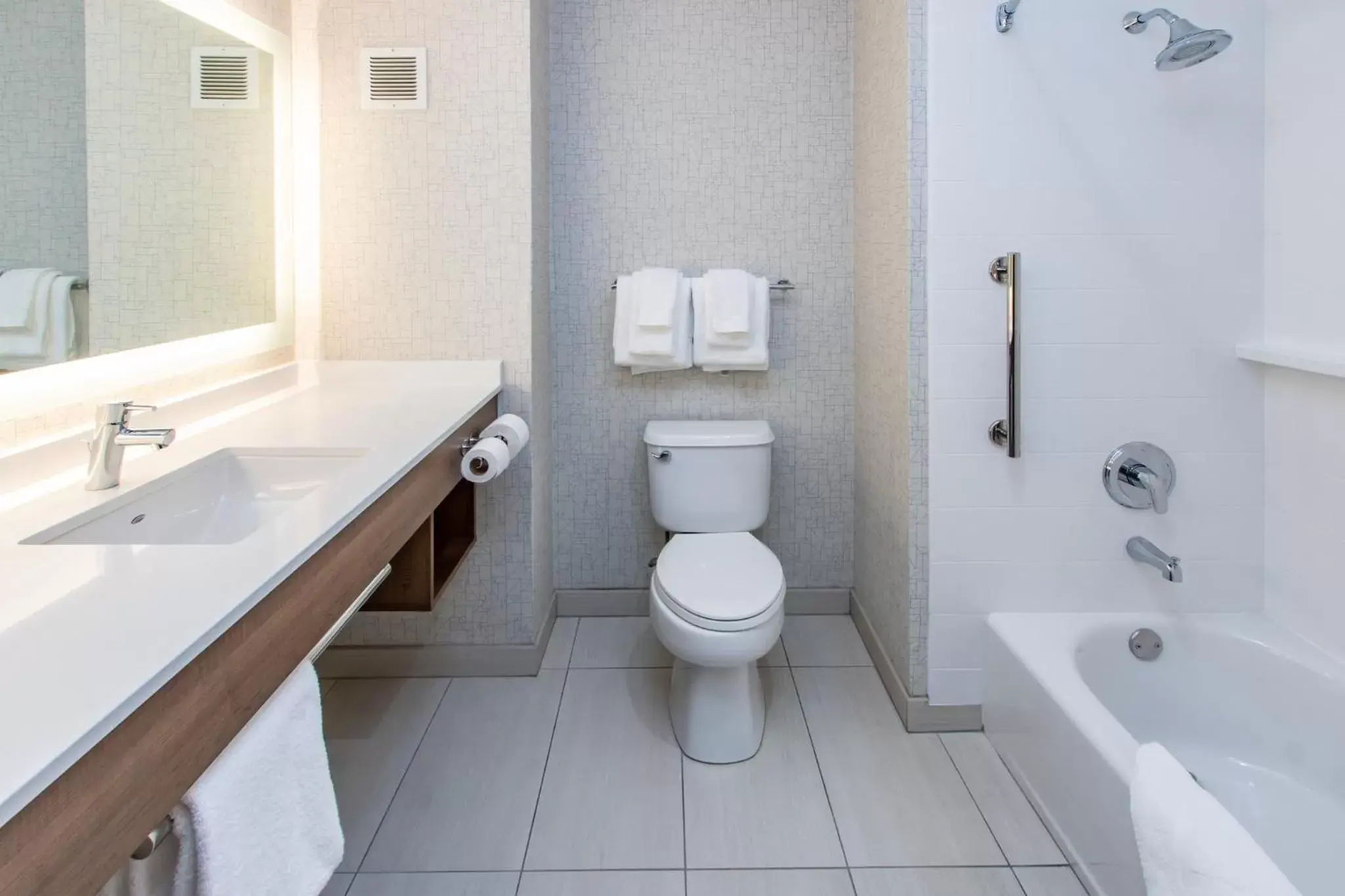 Photo of the whole room, Bathroom in Holiday Inn Express Hotel & Suites Roseville - Galleria Area, an IHG Hotel