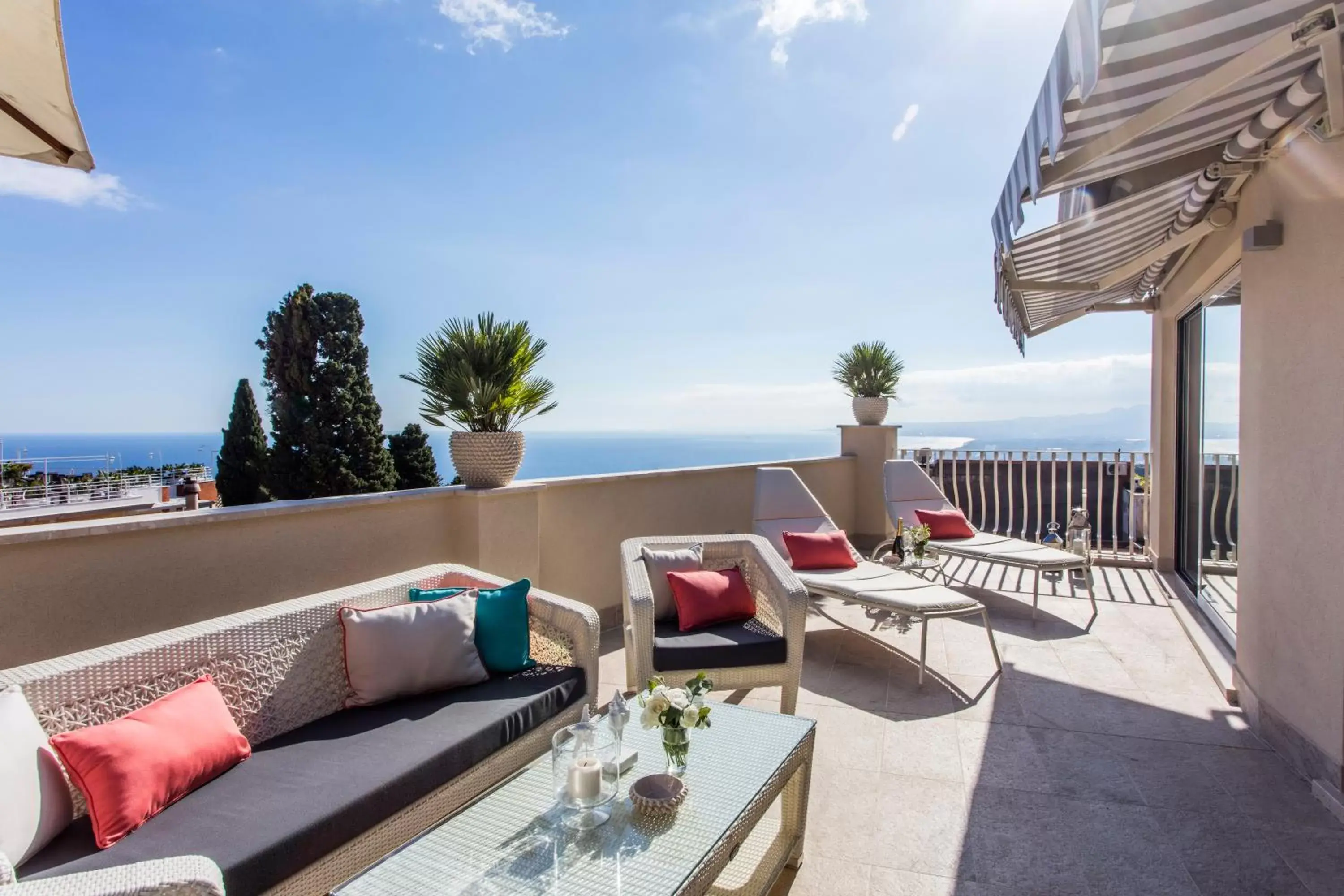 Balcony/Terrace in La Malandrina