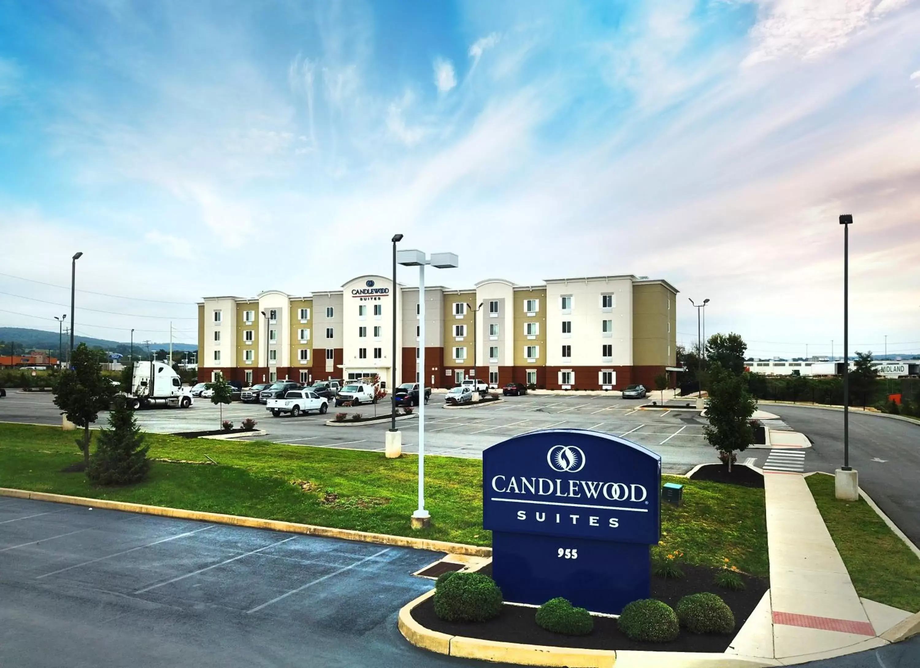 Property building in Candlewood Suites York, an IHG Hotel