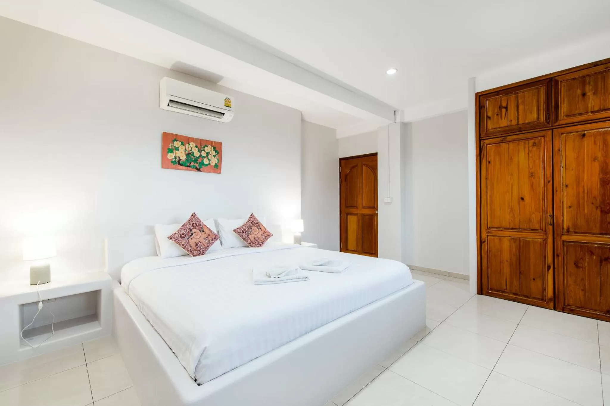 Bed in Prinz Garden Villa