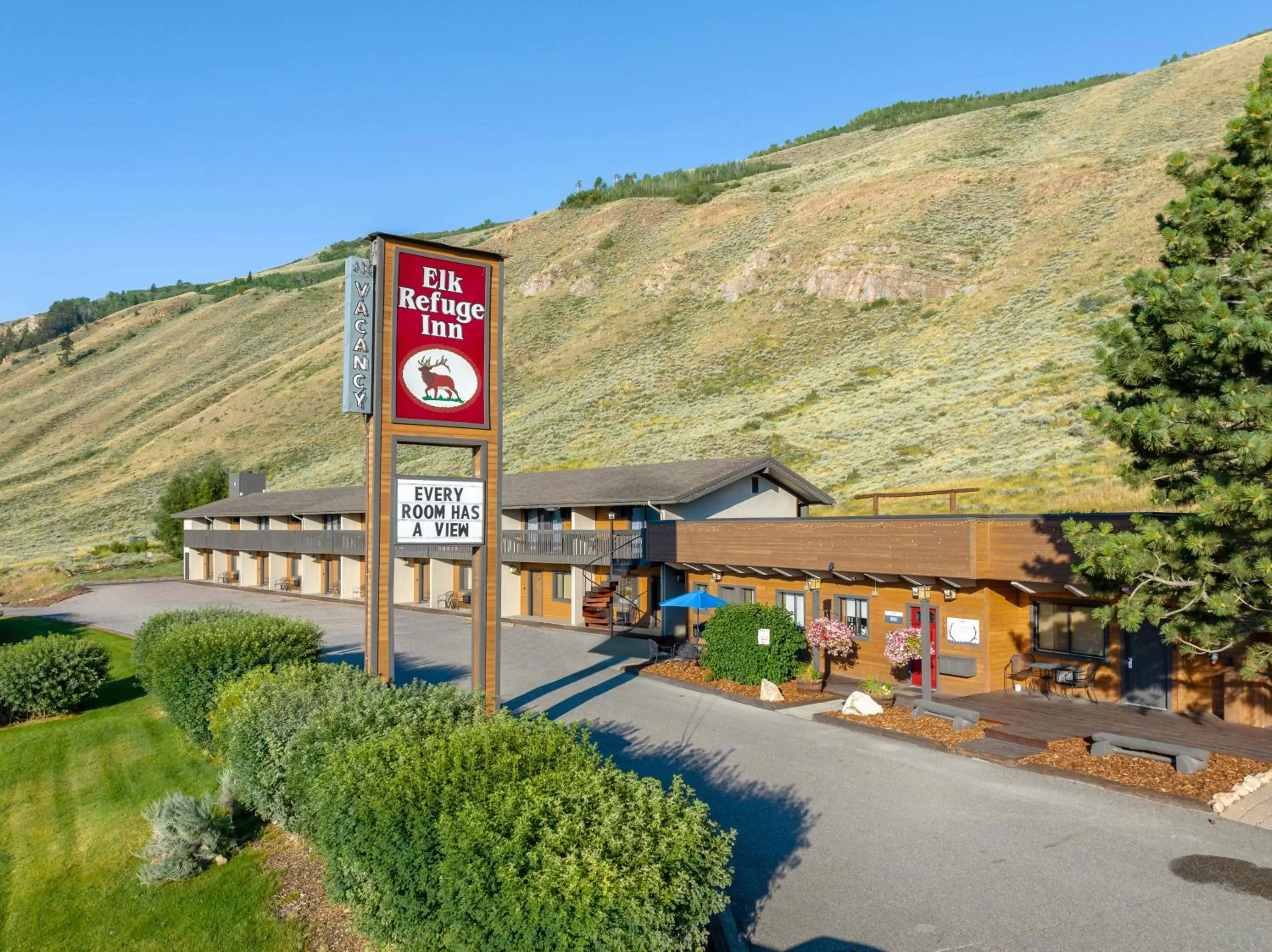 Property building in Elk Refuge Inn