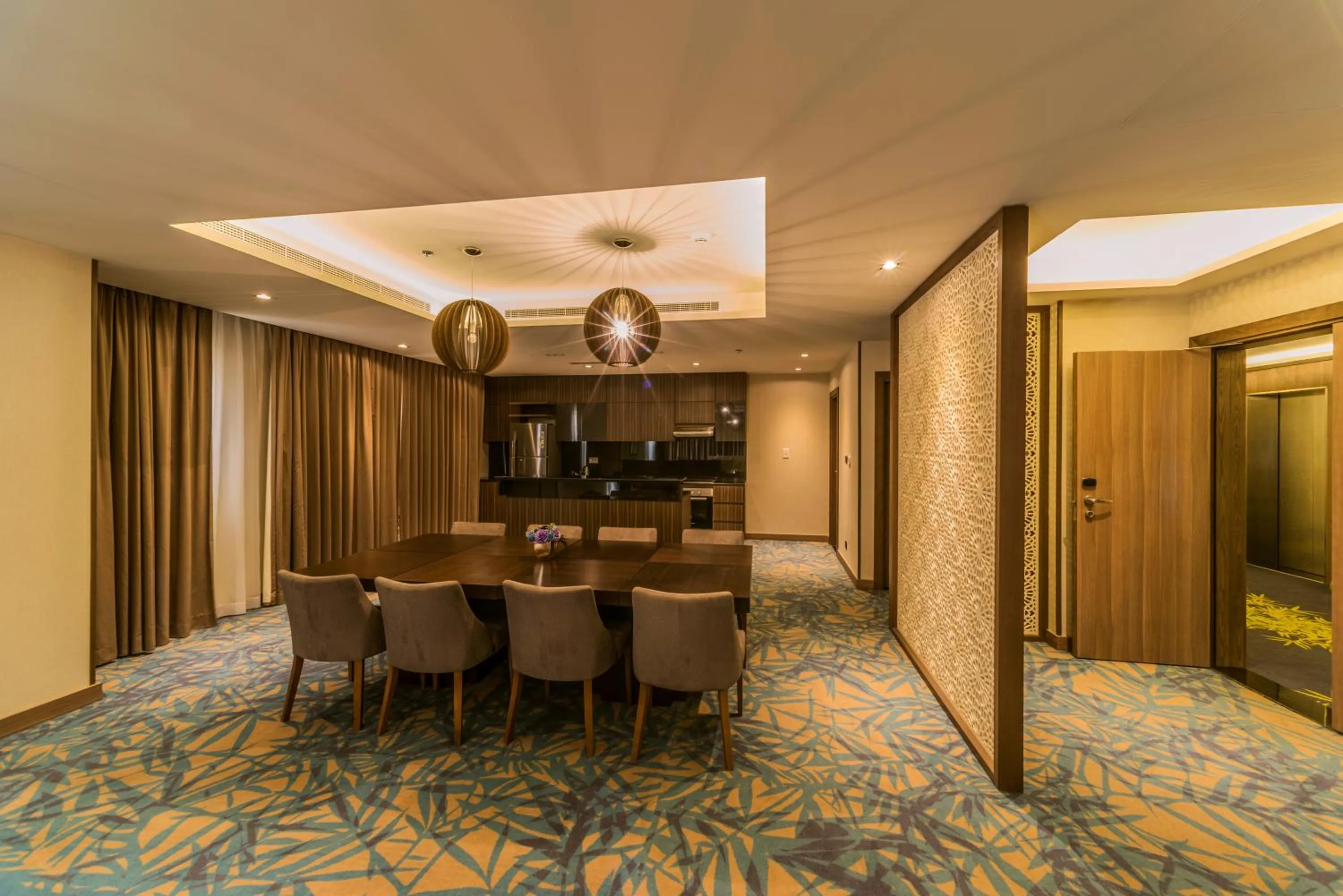 Living room in MENA Plaza Hotel Albarsha At The Mall