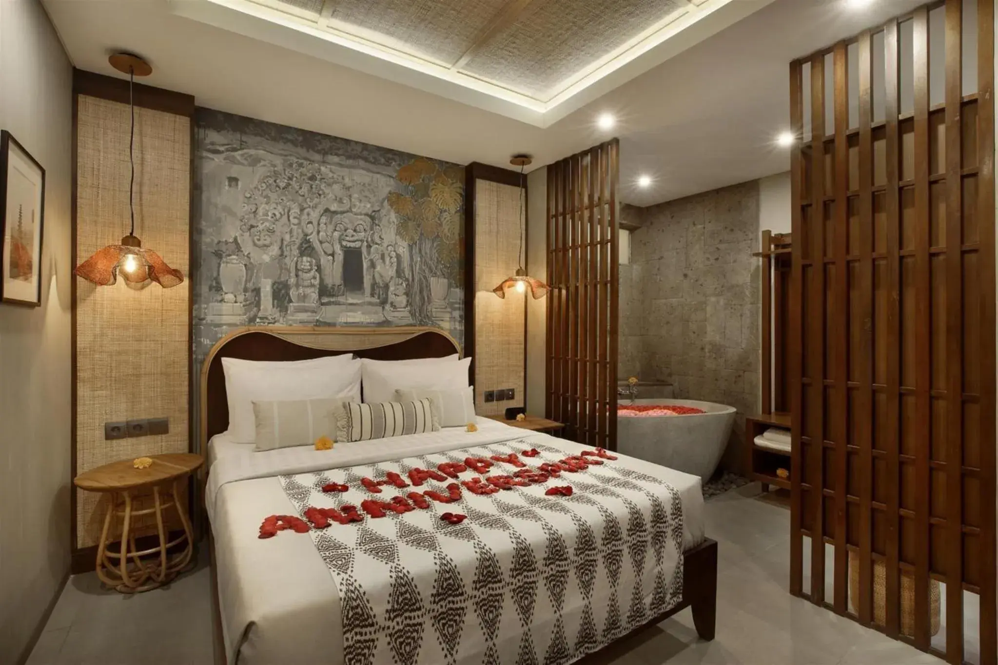 Decorative detail, Bed in Amarea Resort Ubud by Ini Vie Hospitality