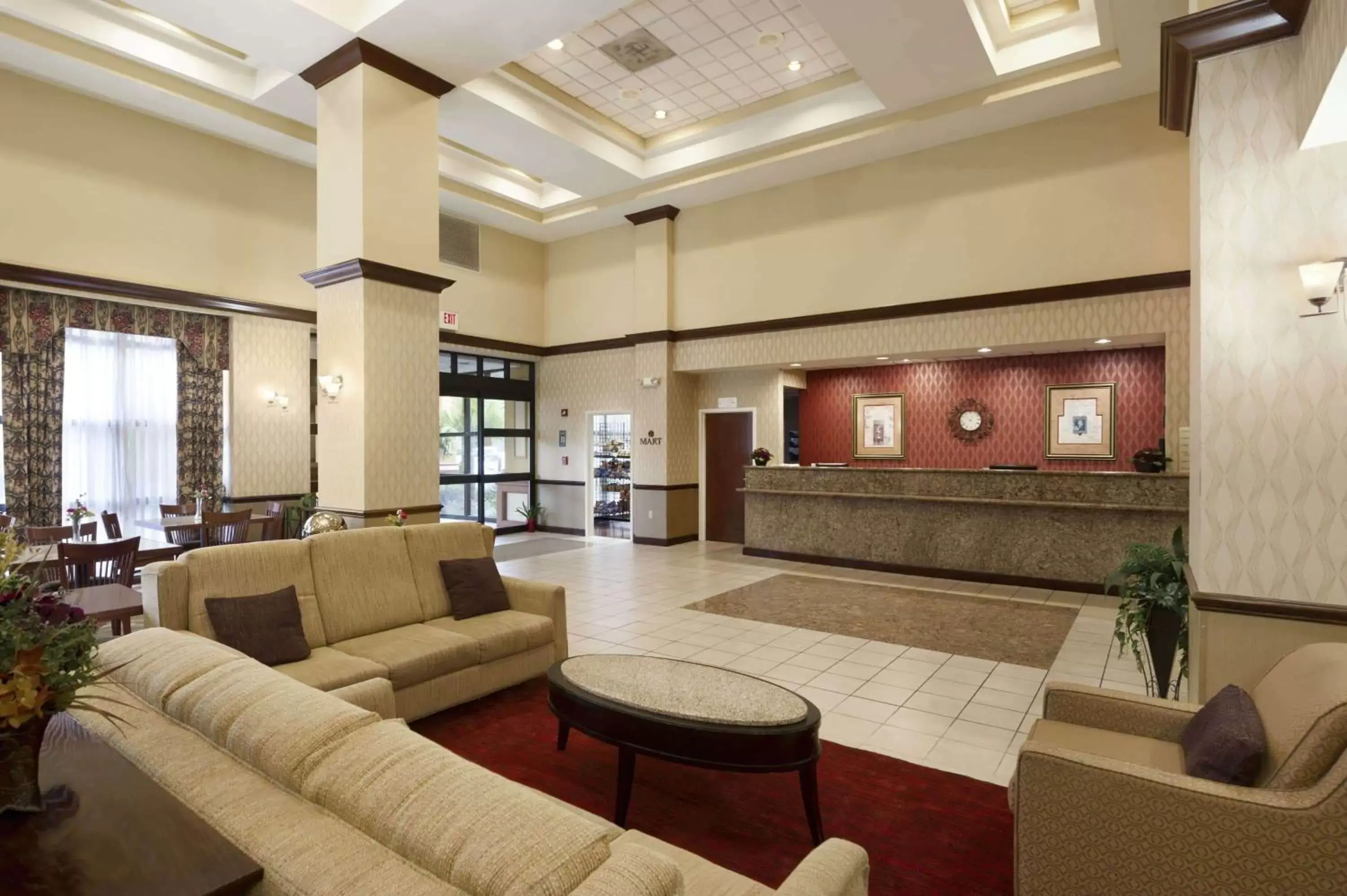 Lobby or reception, Lobby/Reception in Ramada by Wyndham Suites Orlando Airport
