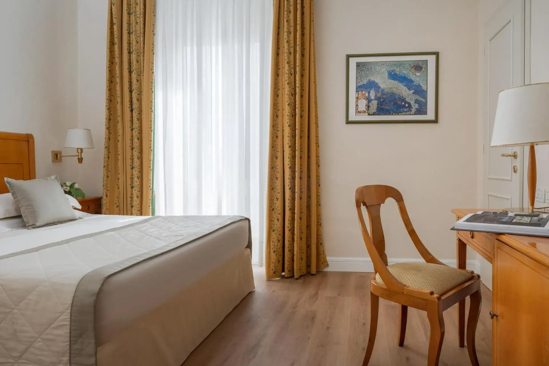 Bedroom, Bed in Residenza Parco Fellini
