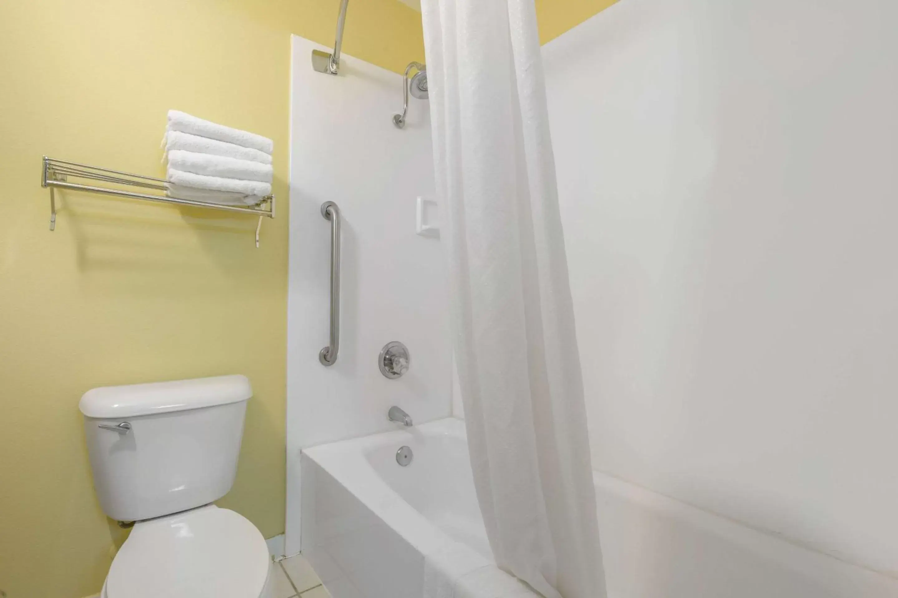 Bathroom in Econo Lodge Inn & Suites Triadelphia