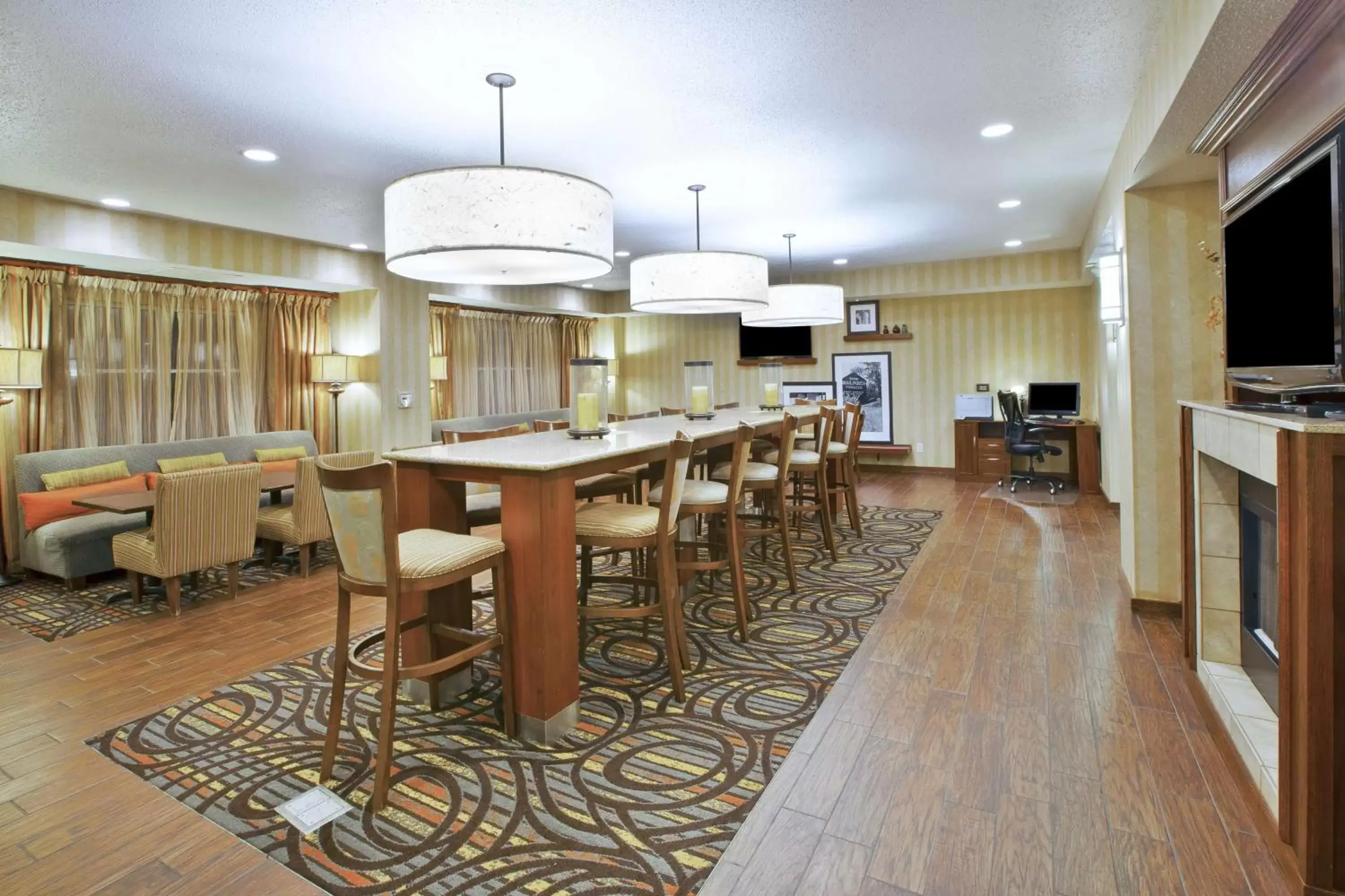 Lobby or reception, Restaurant/Places to Eat in Hampton Inn Pittsburgh Area-Beaver Valley-Center Township