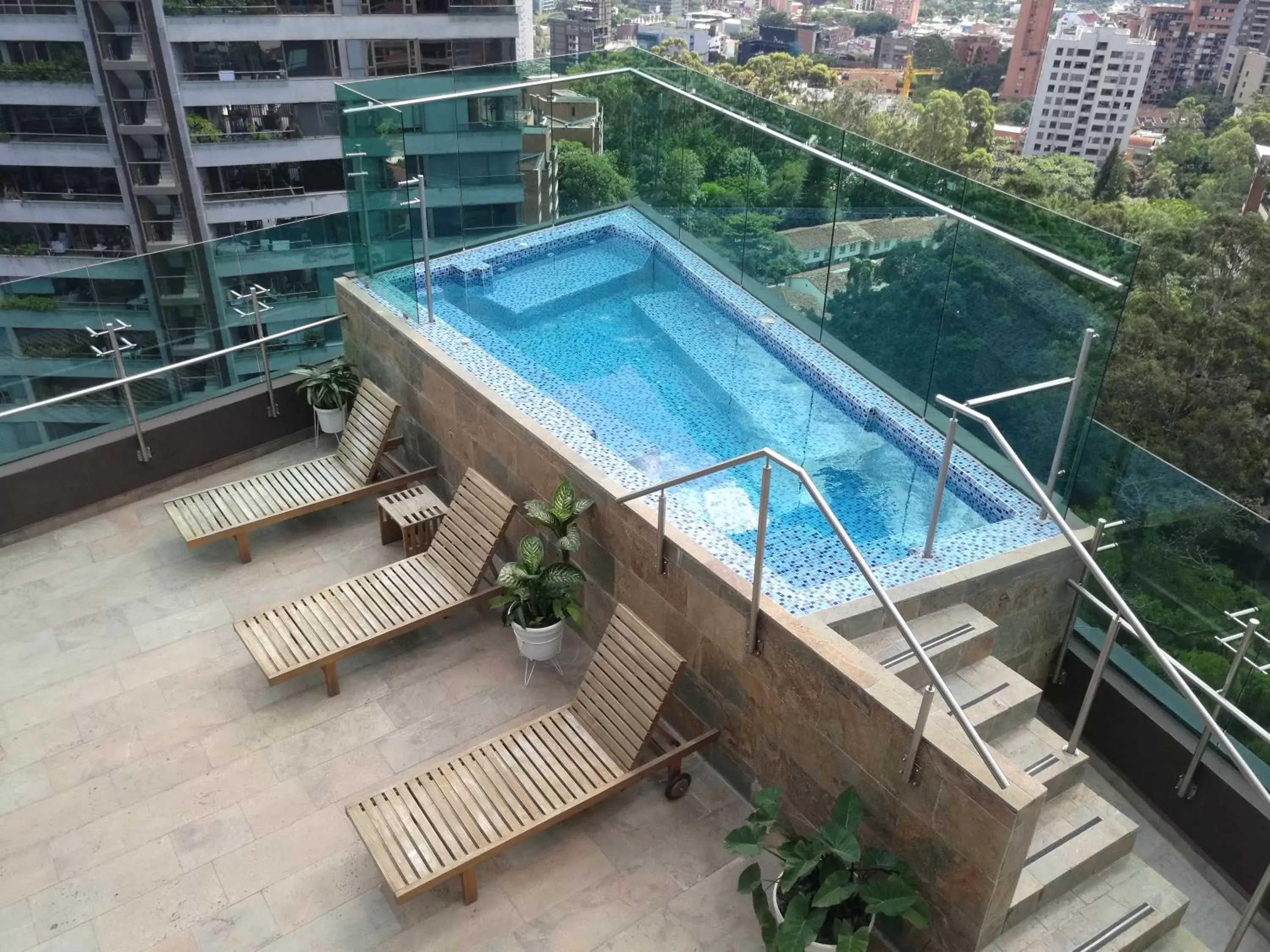 Hot Tub in Café Hotel Medellín