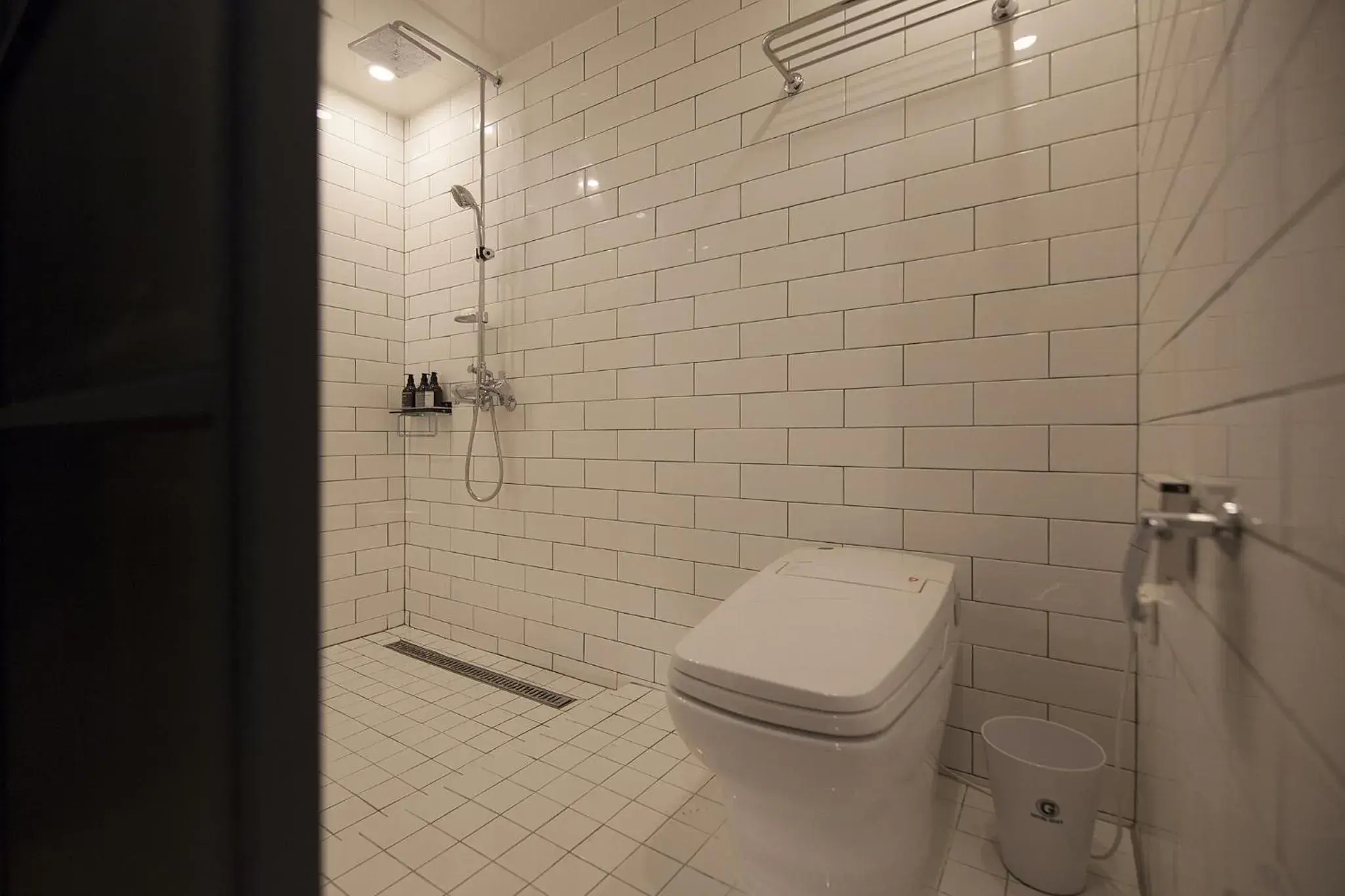 Shower, Bathroom in Hotel Gray