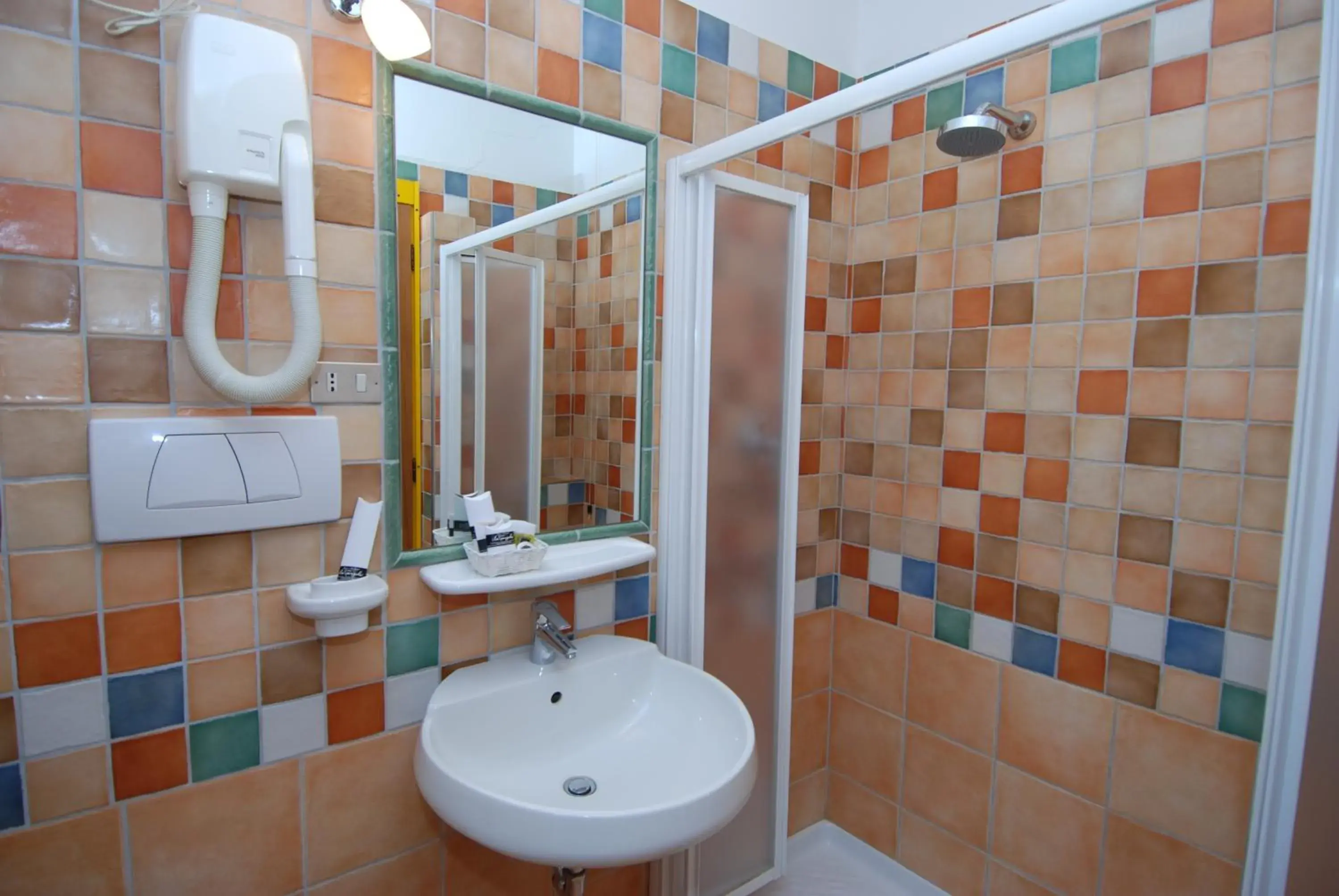 Bathroom in Hotel La Pergola